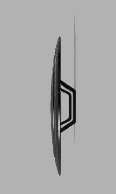 Taskmaster Shield From Black Widow 2021 to 3d Print 3D print model_2