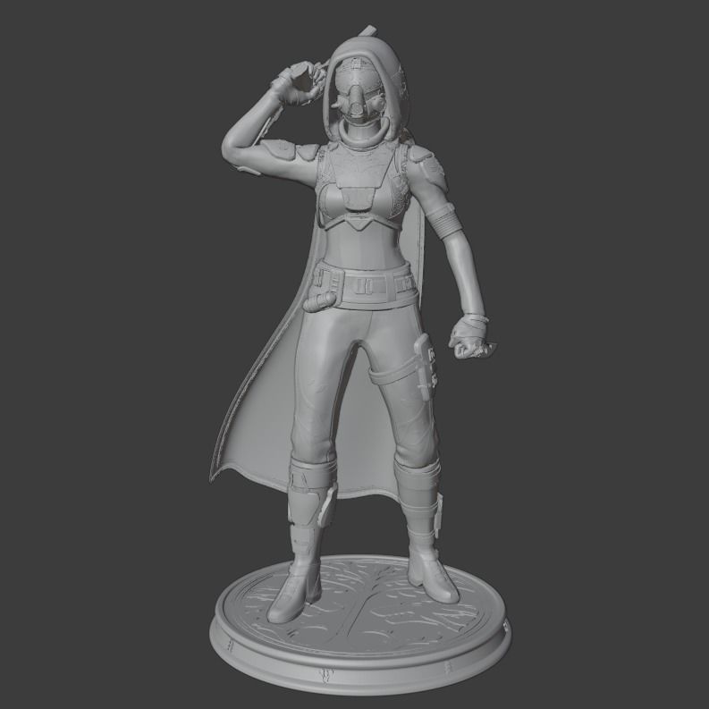 DESTINY - HUNTER ARMOR IRON BANNER YEAR ONE  3D print model_5