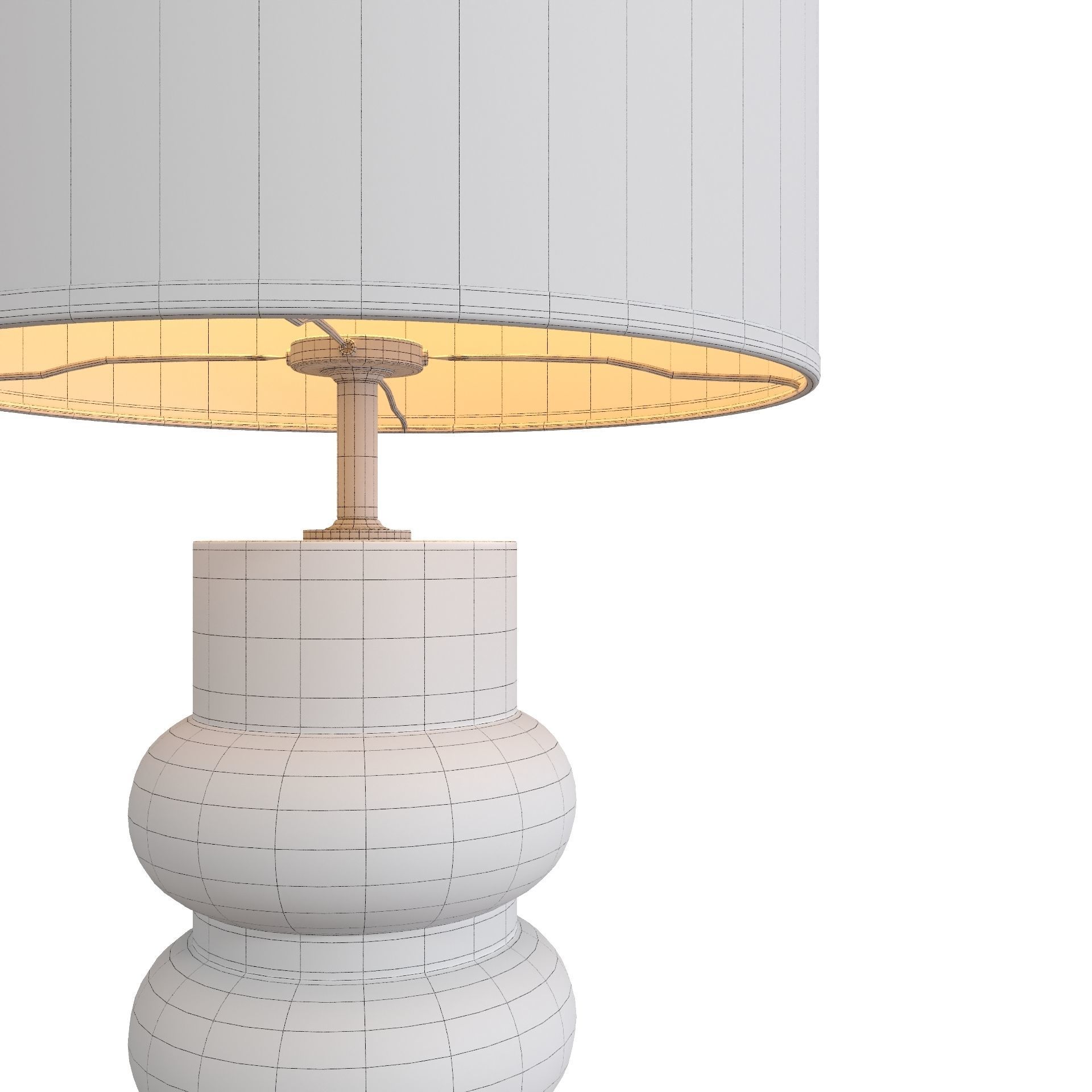 RG Lamp 0 Low-poly 3D model_5
