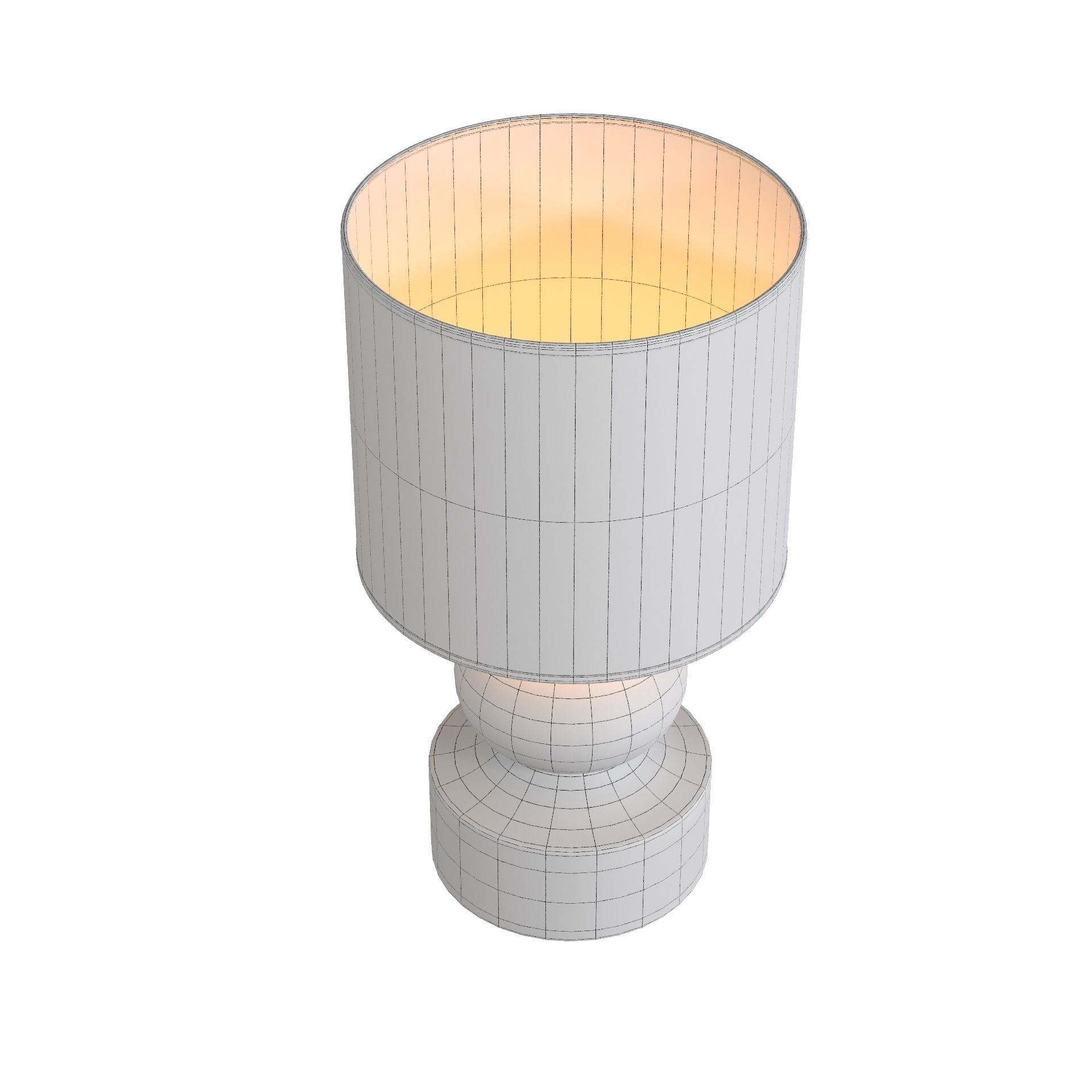RG Lamp 1 Low-poly 3D model_3