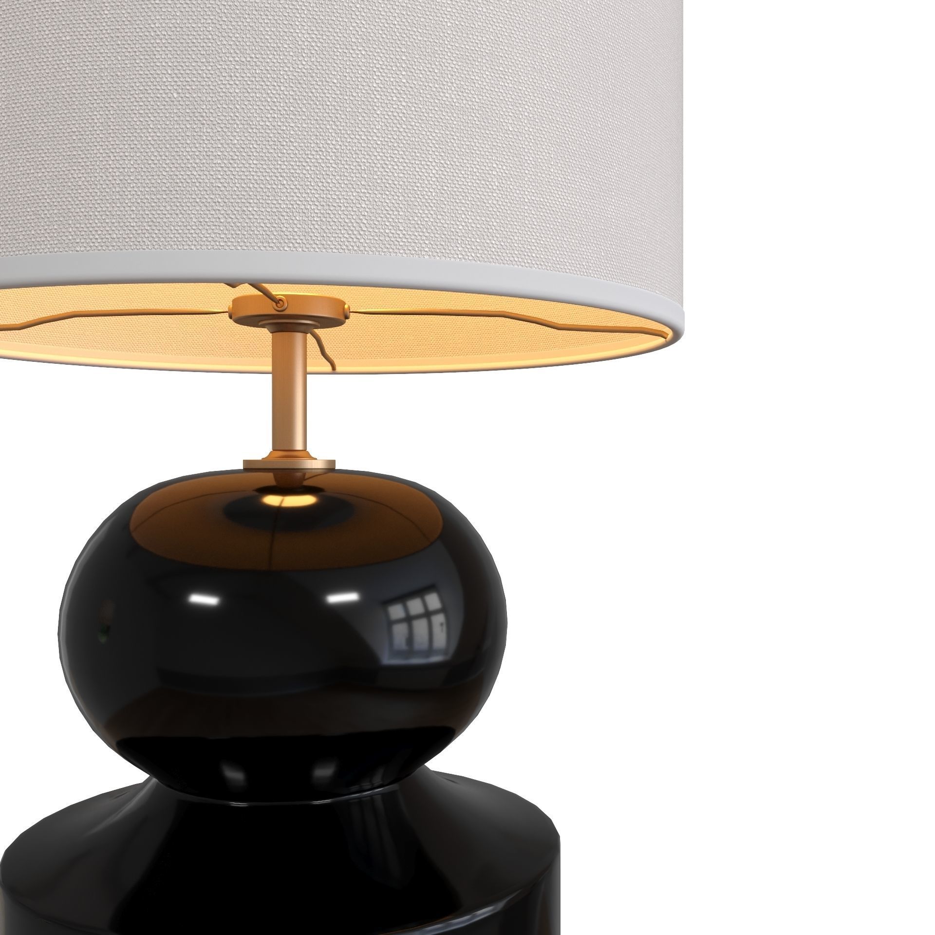 RG Lamp 1 Low-poly 3D model_4