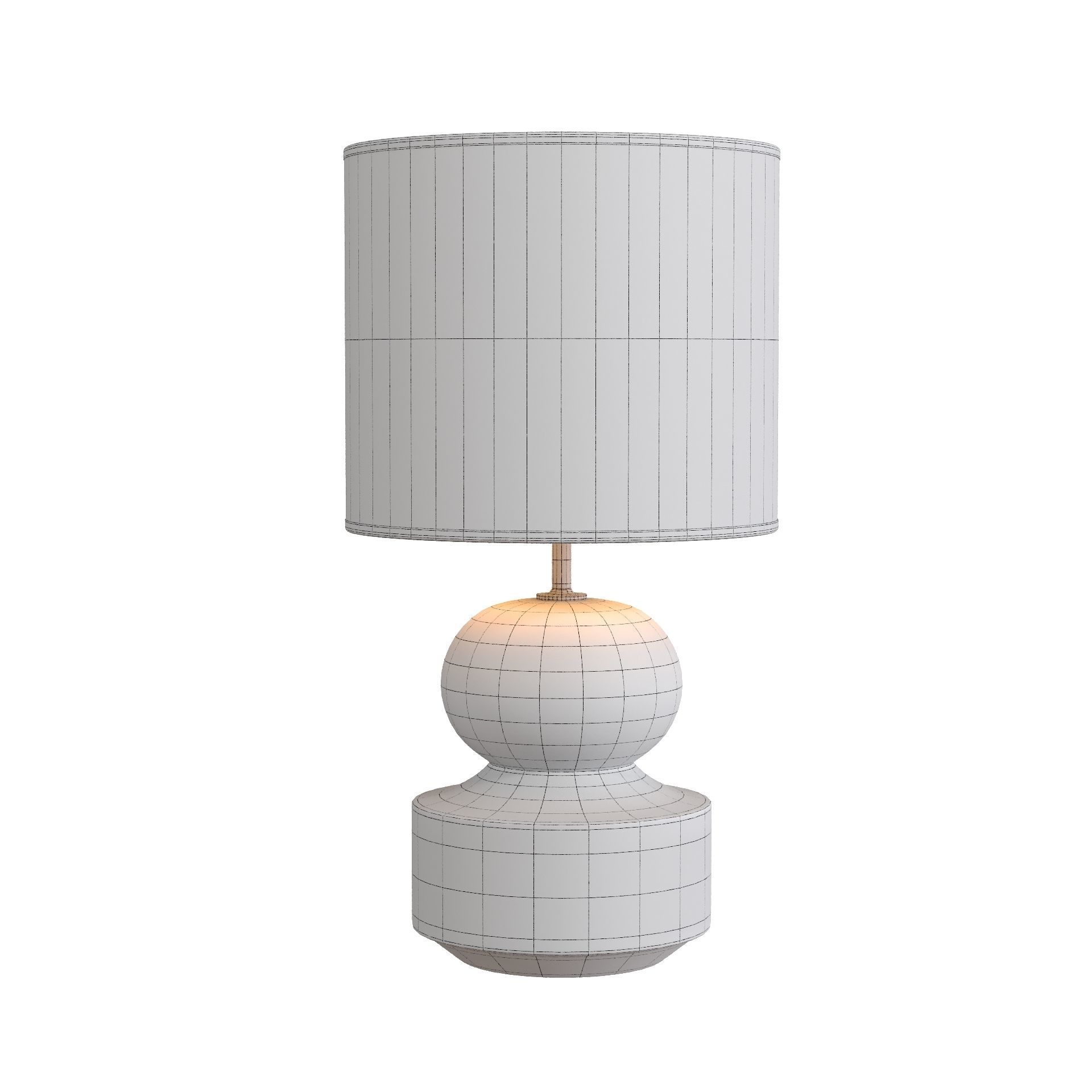 RG Lamp 1 Low-poly 3D model_1