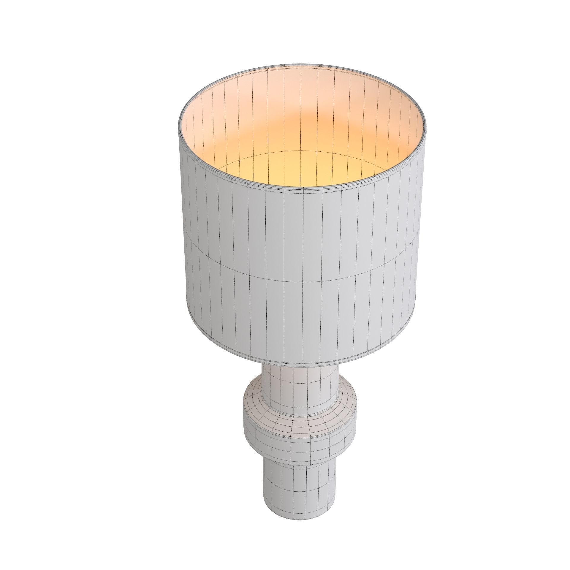 RG Lamp 2 Low-poly 3D model_3