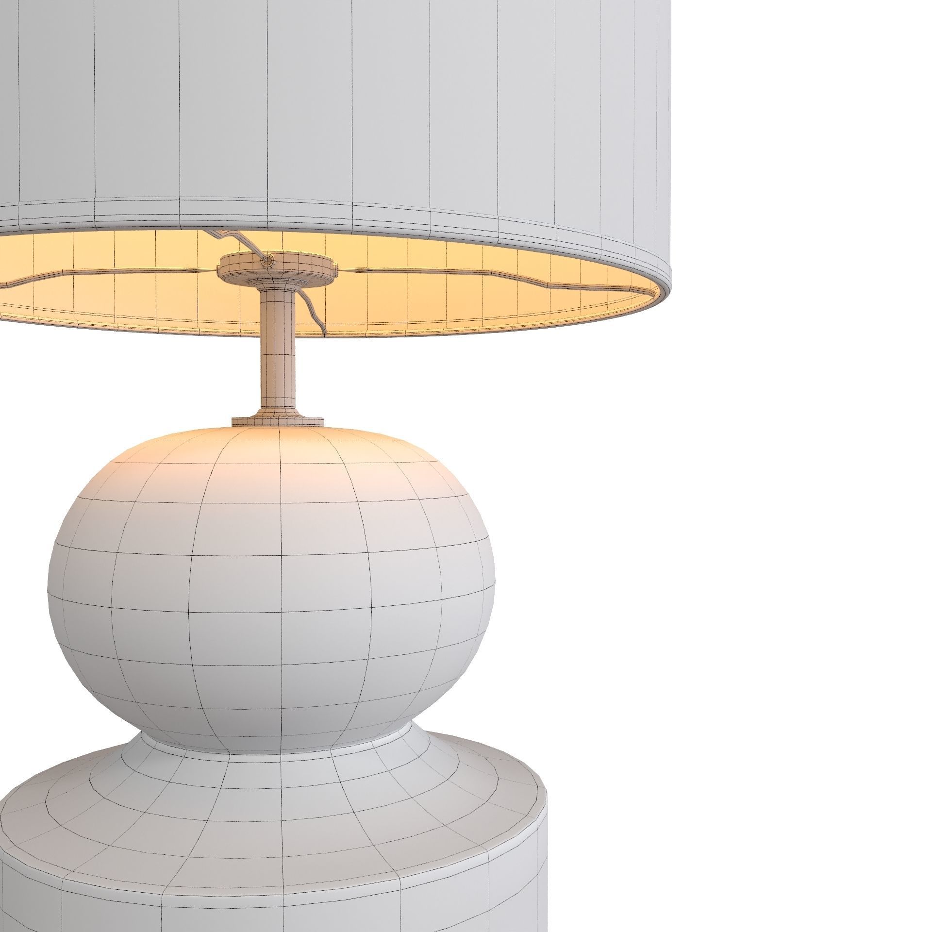 RG Lamp 3 Low-poly 3D model_5