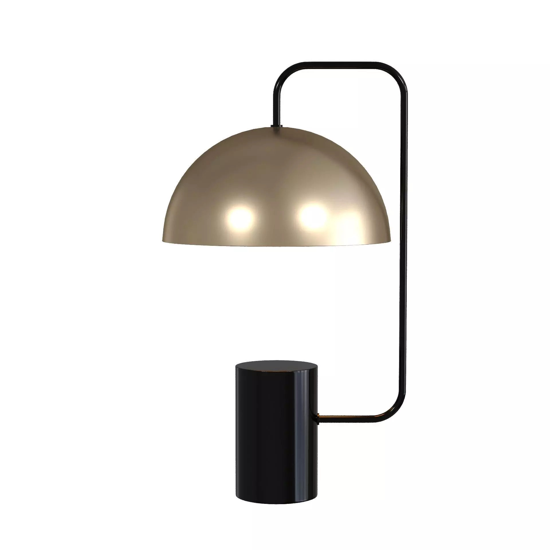 RG Lamp 4 Low-poly 3D model_0