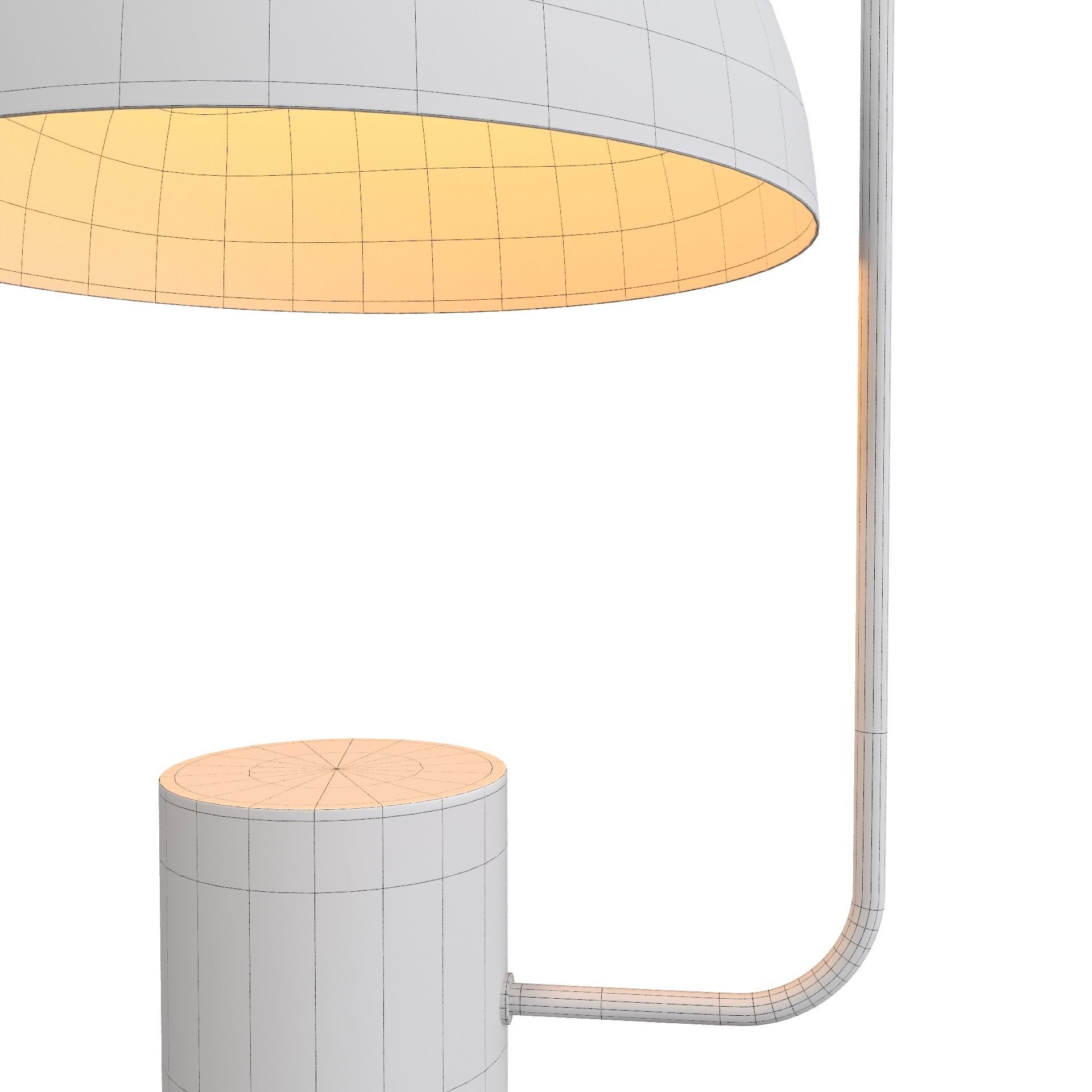 RG Lamp 4 Low-poly 3D model_5