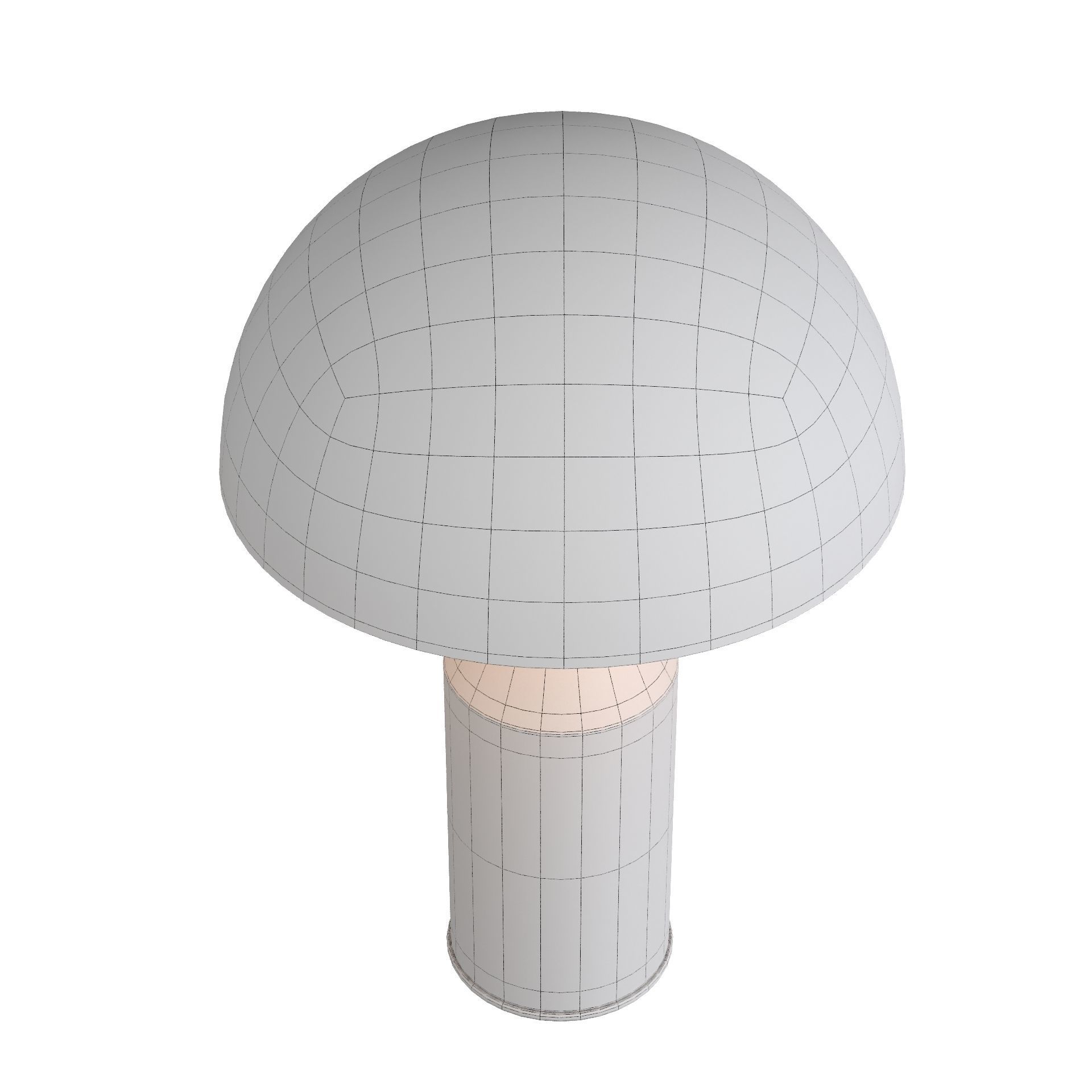 RG Lamp 5 Low-poly 3D model_3