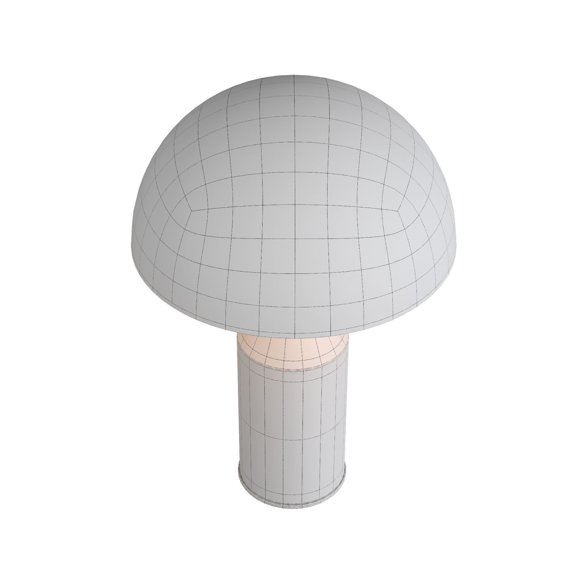 RG Lamp 6 Low-poly 3D model_3