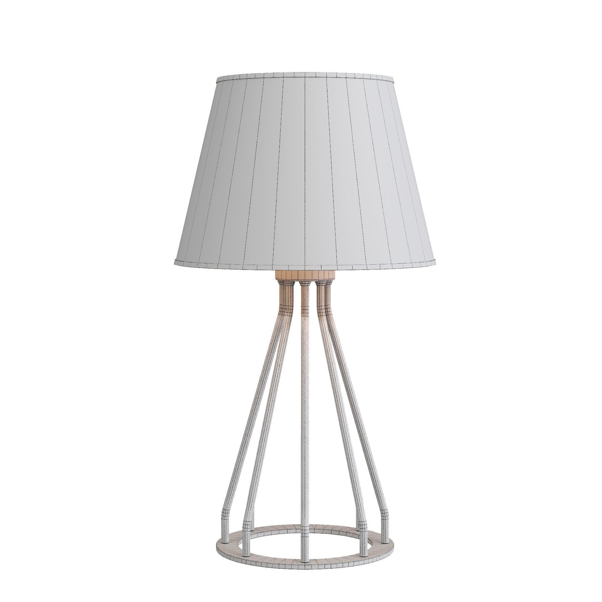 RG Lamp 8 Low-poly 3D model_1