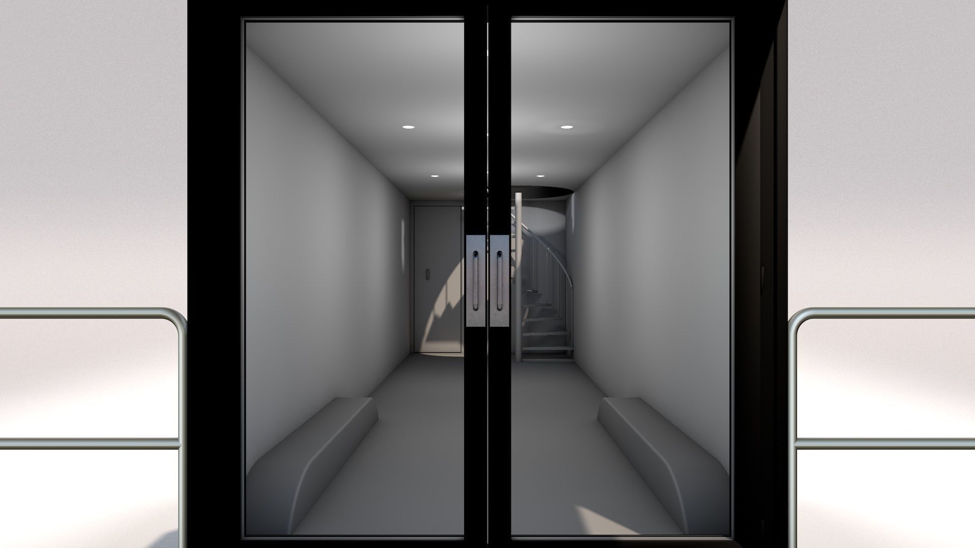 Mobile Event Trailer 3D model_2