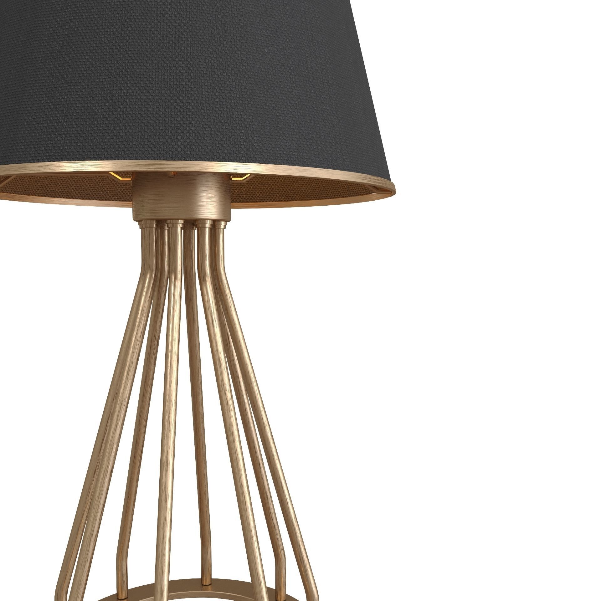 RG Lamp 9 Low-poly 3D model_4