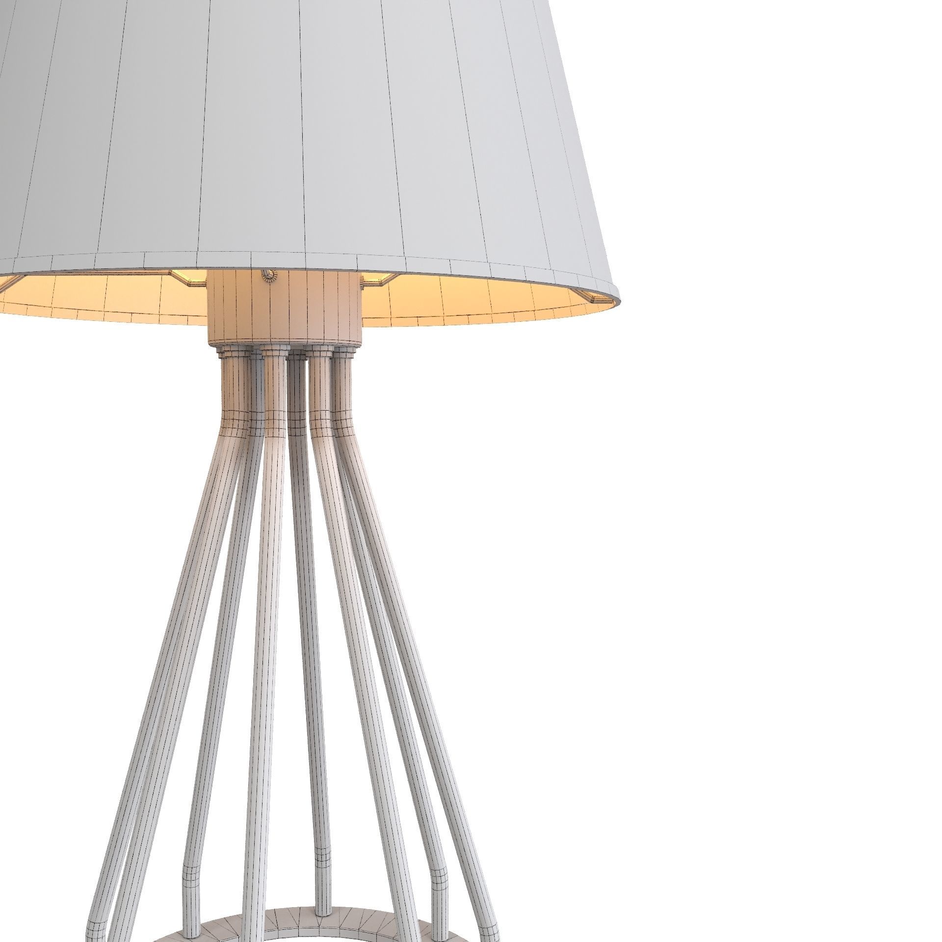 RG Lamp 9 Low-poly 3D model_5