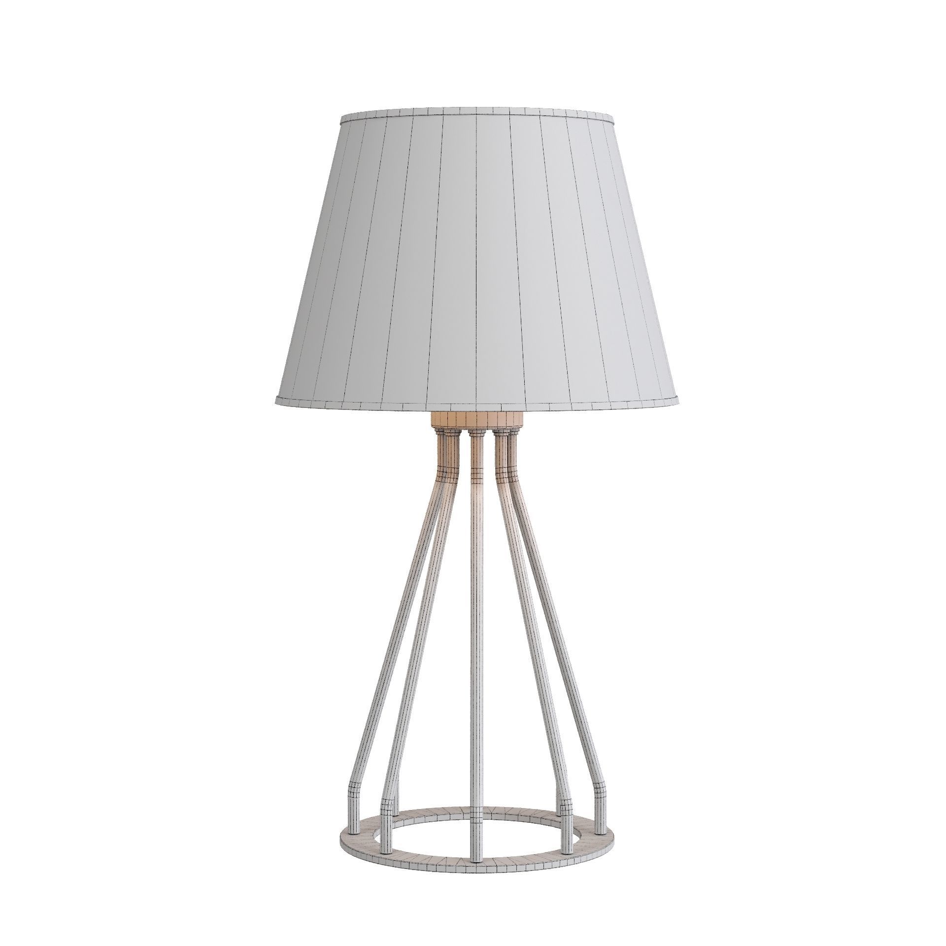 RG Lamp 9 Low-poly 3D model_2