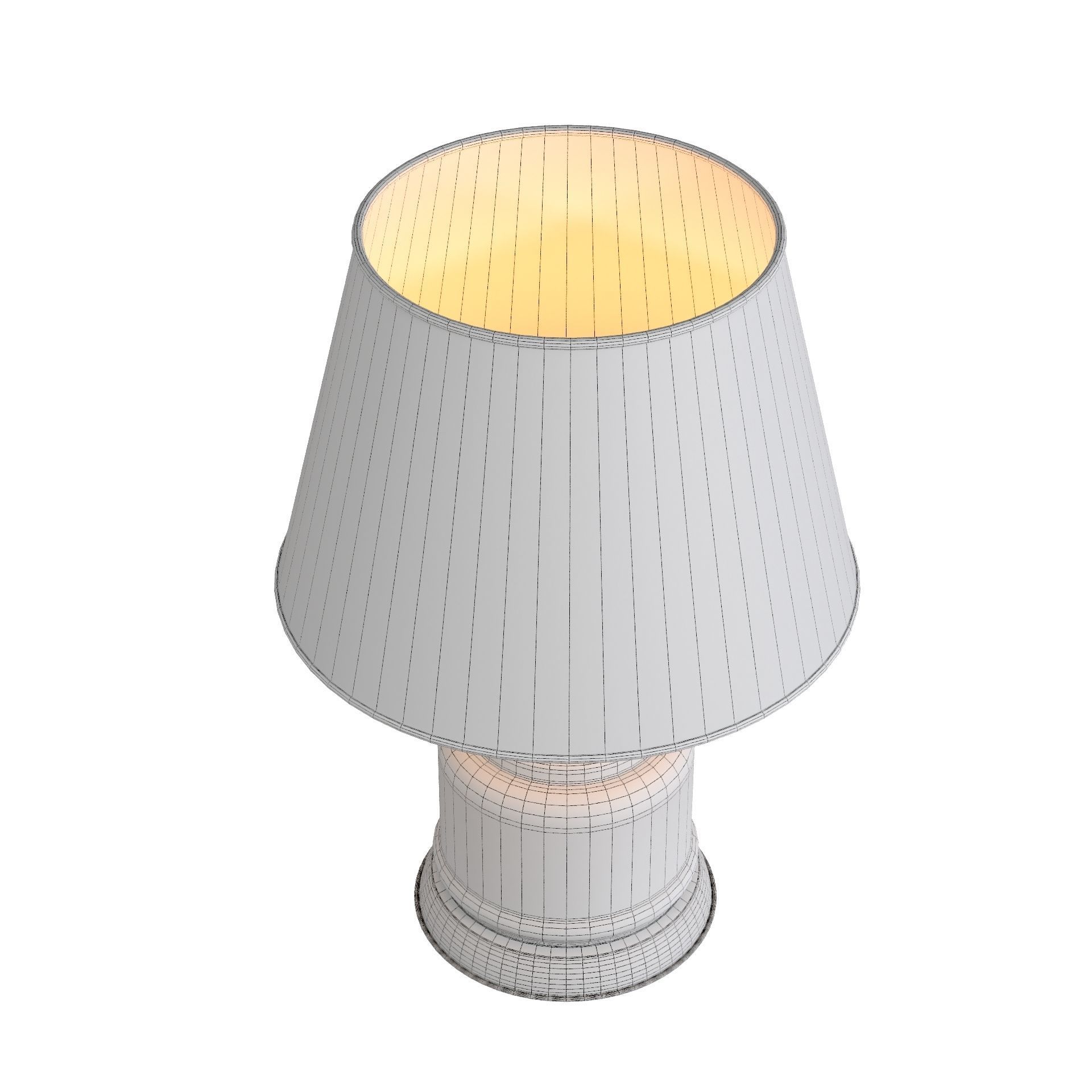 RG Lamp 10 Low-poly 3D model_3