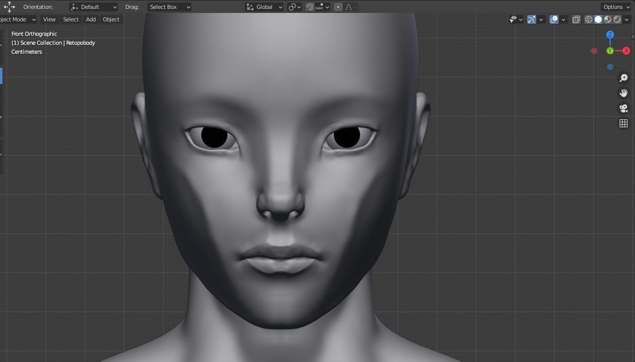 full man muscles  3D model_3