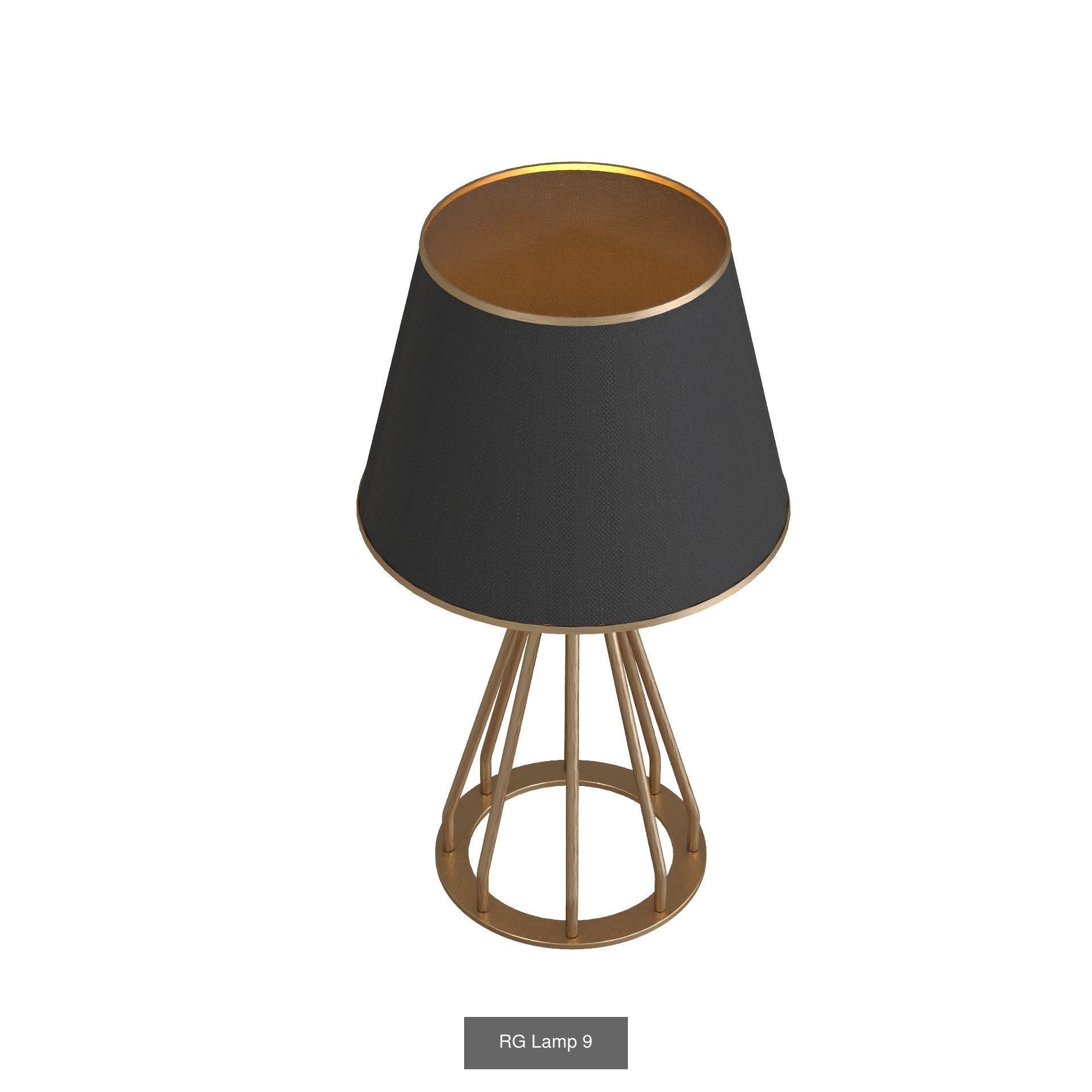 RG Lamp 0 to 10 3D Model Collection_10