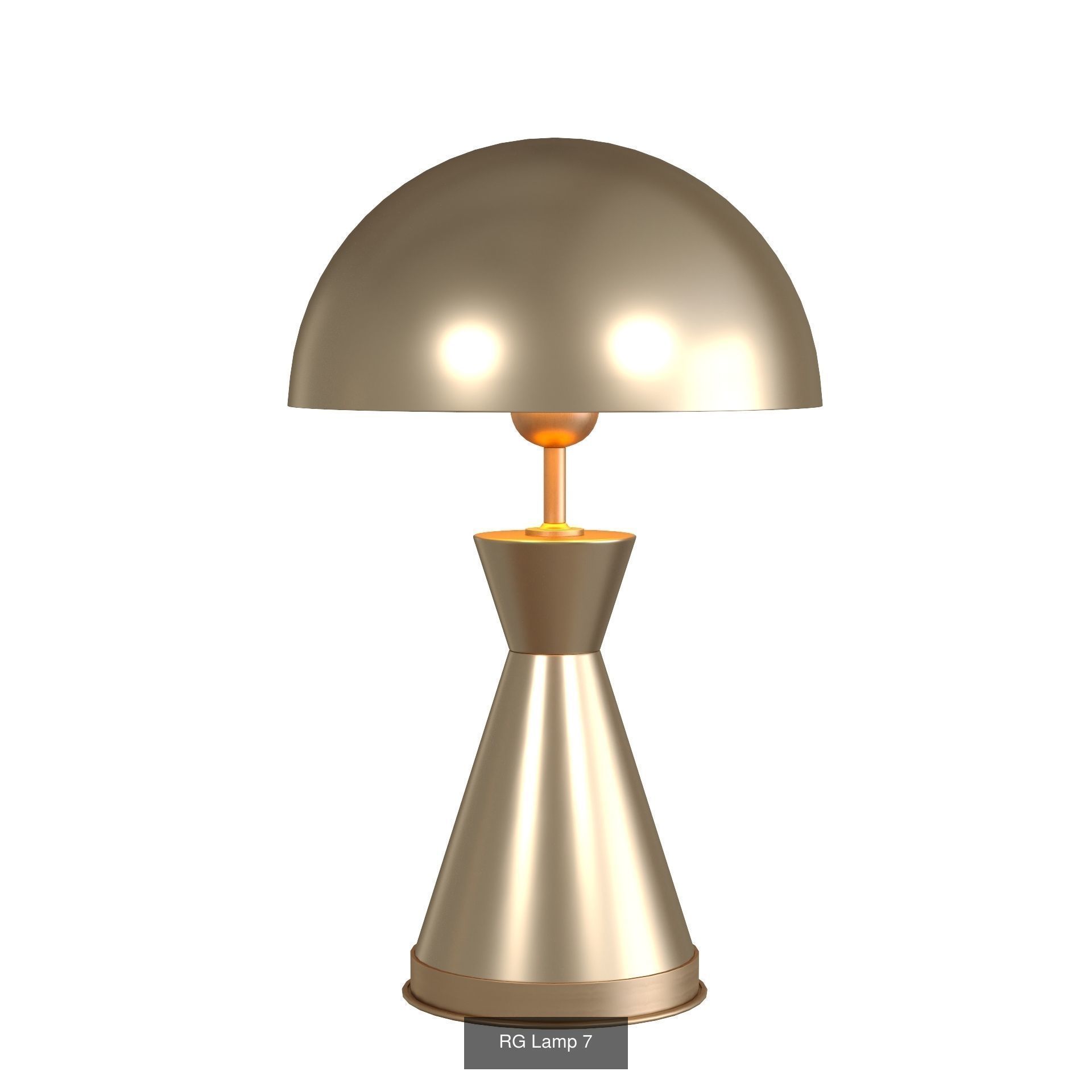RG Lamp 0 to 10 3D Model Collection_8