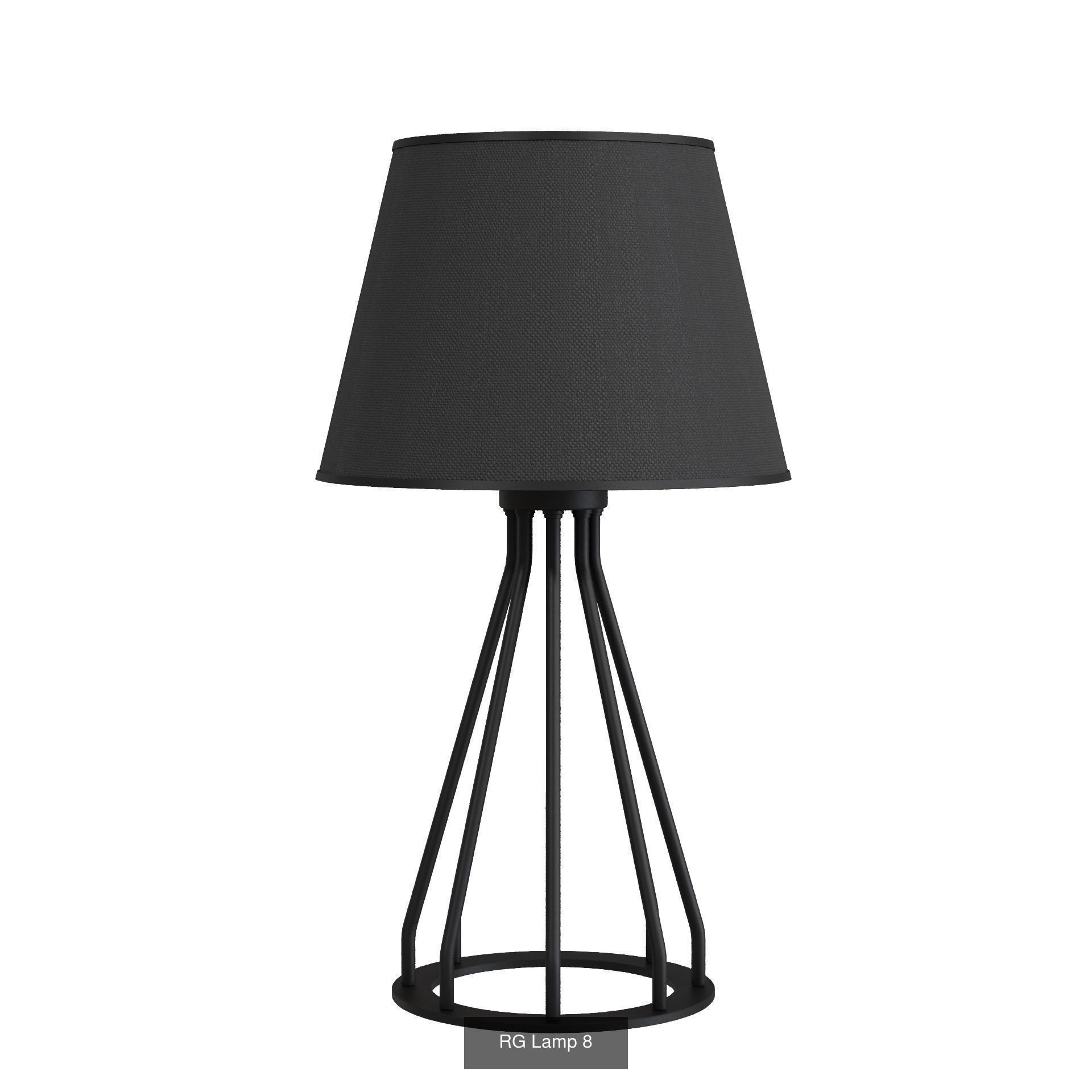 RG Lamp 0 to 10 3D Model Collection_9