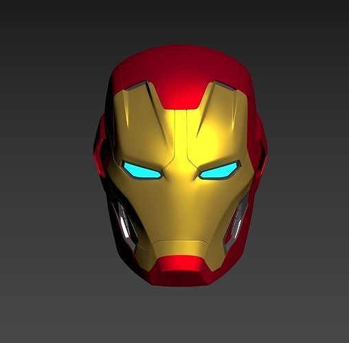 Iron Man Mark 45 MK45 Helmet  Avengers  3D print model