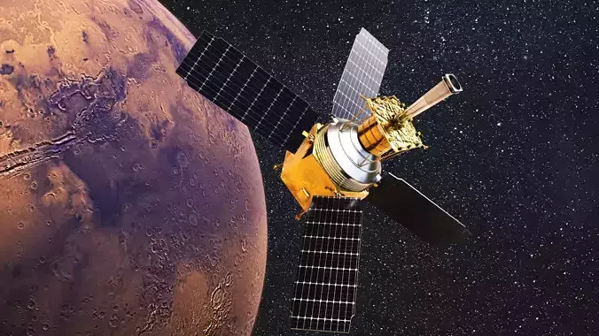 Gravity Probe Low-poly 3D model