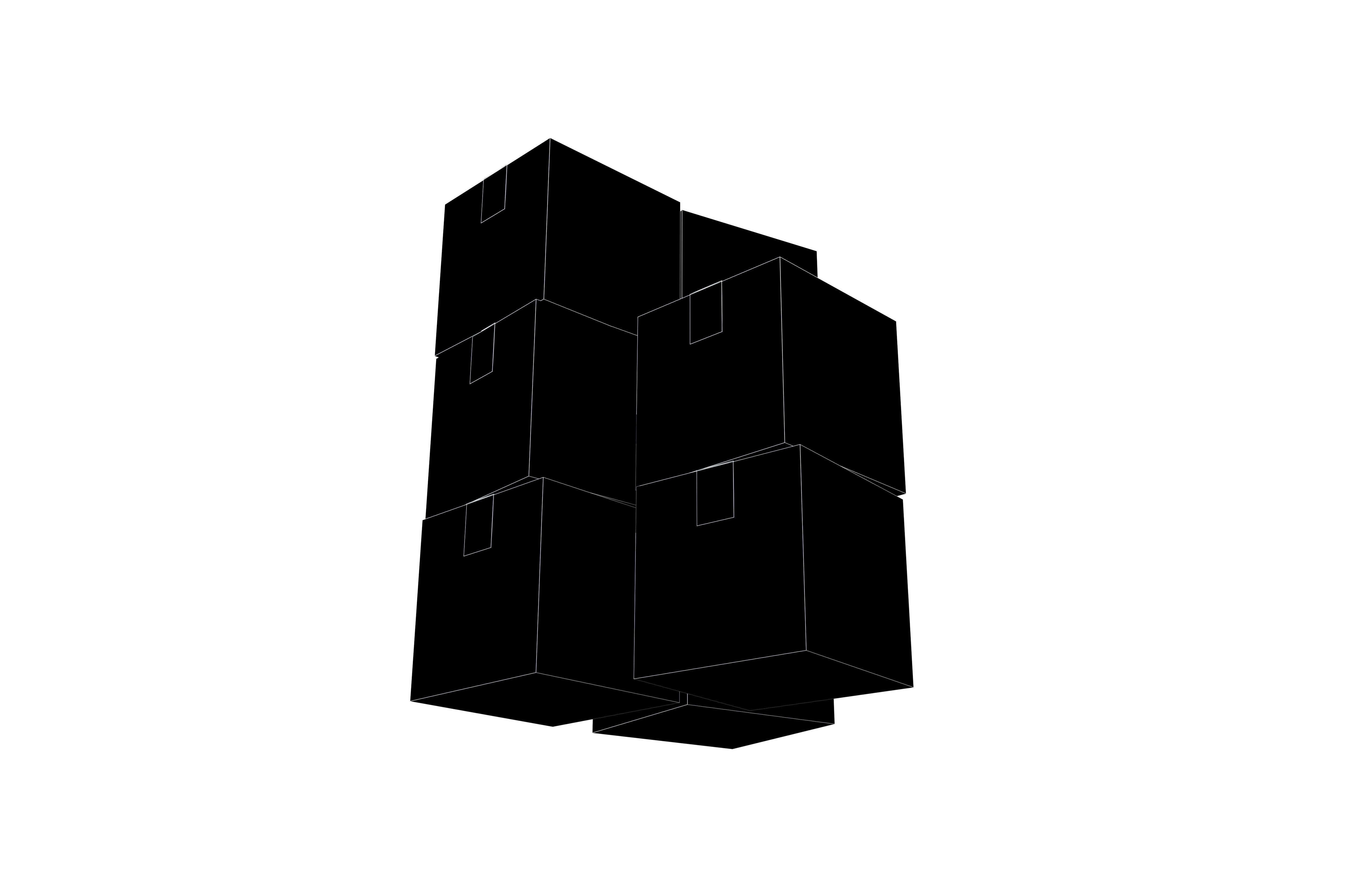Cardboard Boxes v3 002 Low-poly 3D model_8