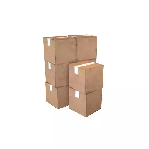 Cardboard Boxes v3 006