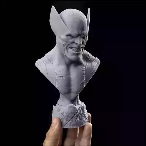 wolverine bust