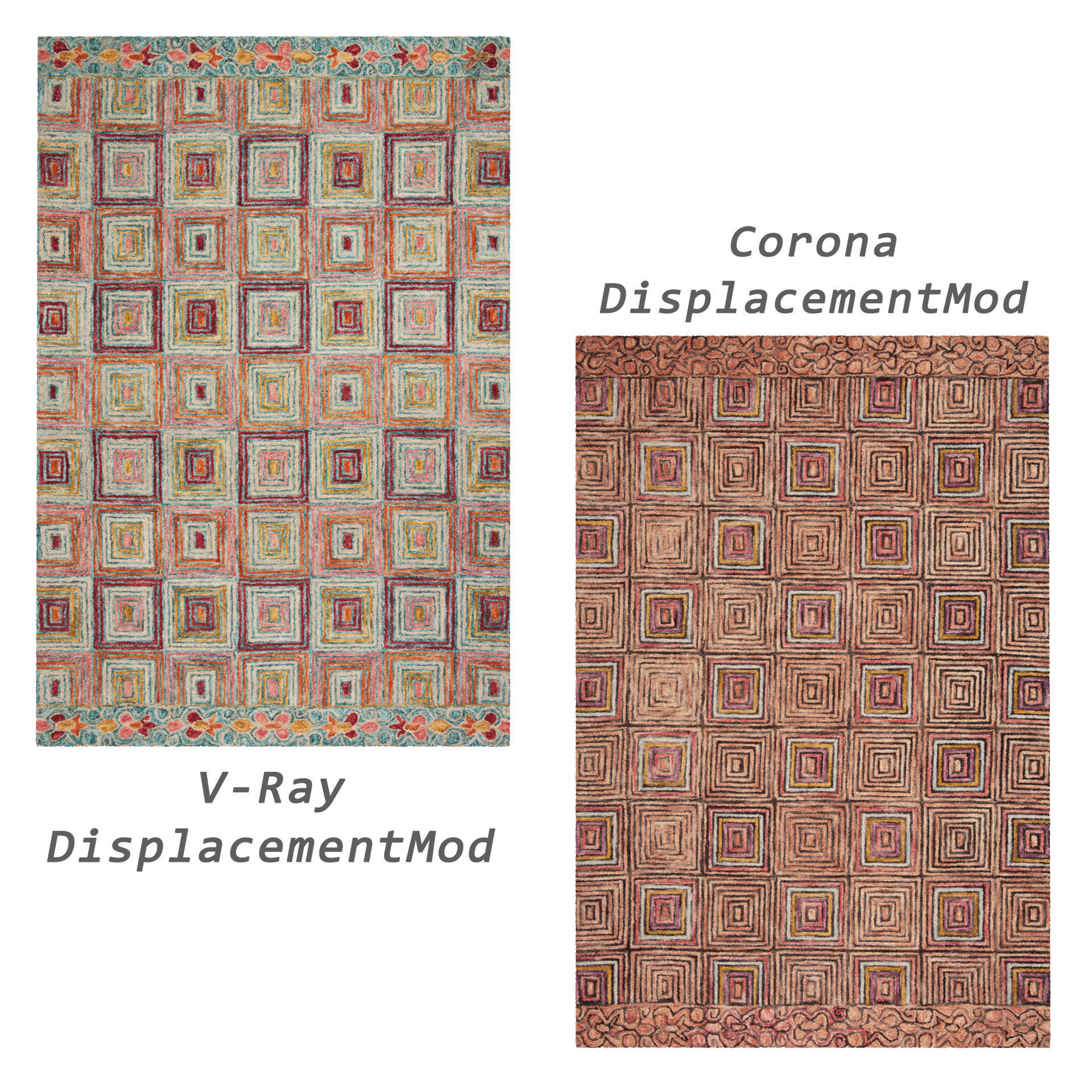 Rugs No 192 Low-poly 3D model_2