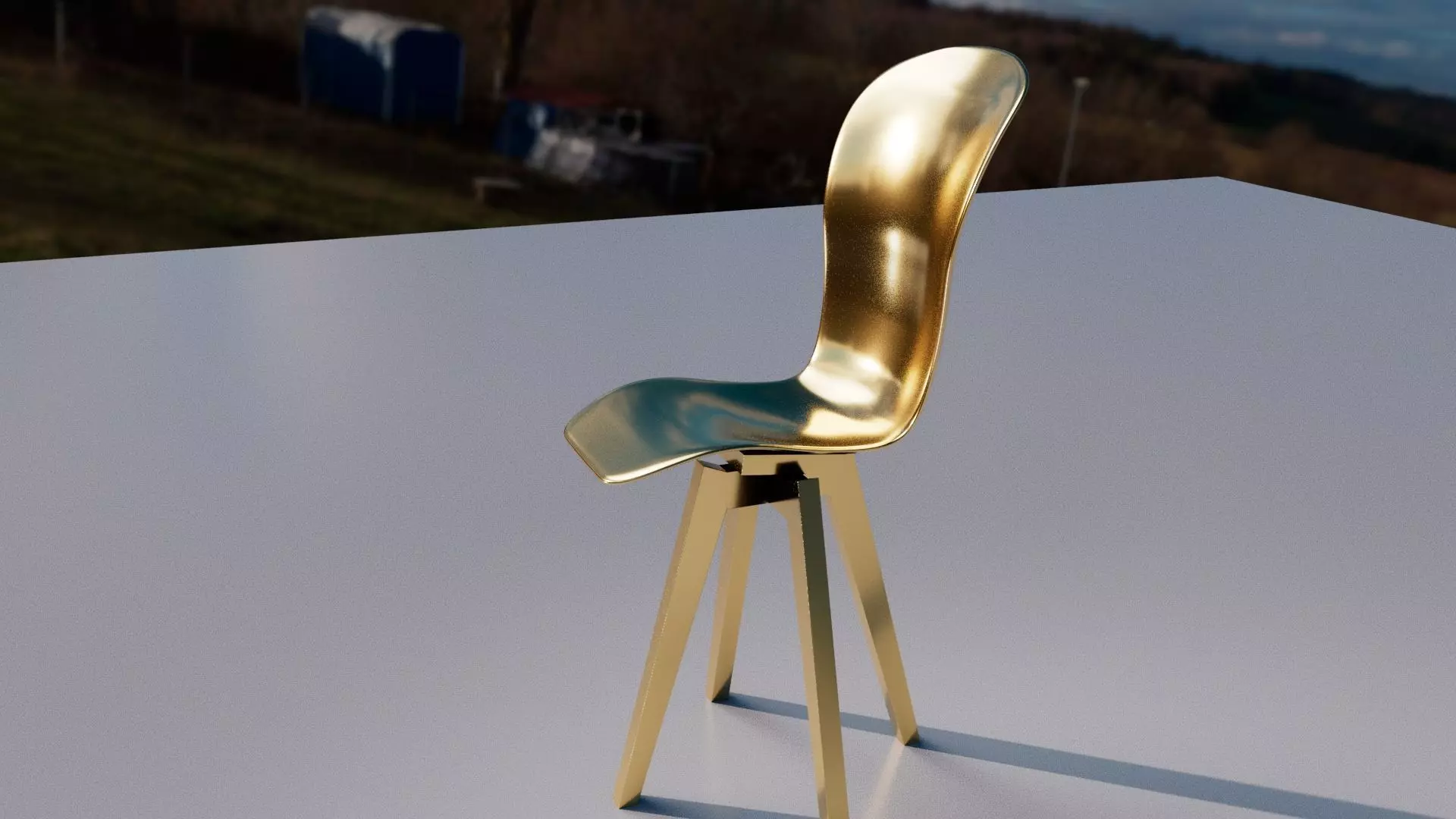 Dining chair Free 3D model