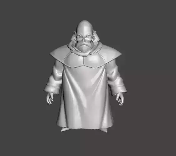 Planthorr 3D Model dragon ball character