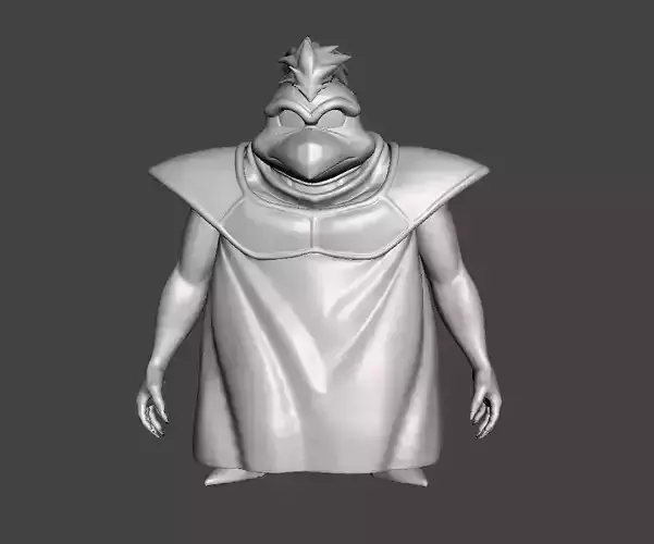 Malaka 3D Model character in dress