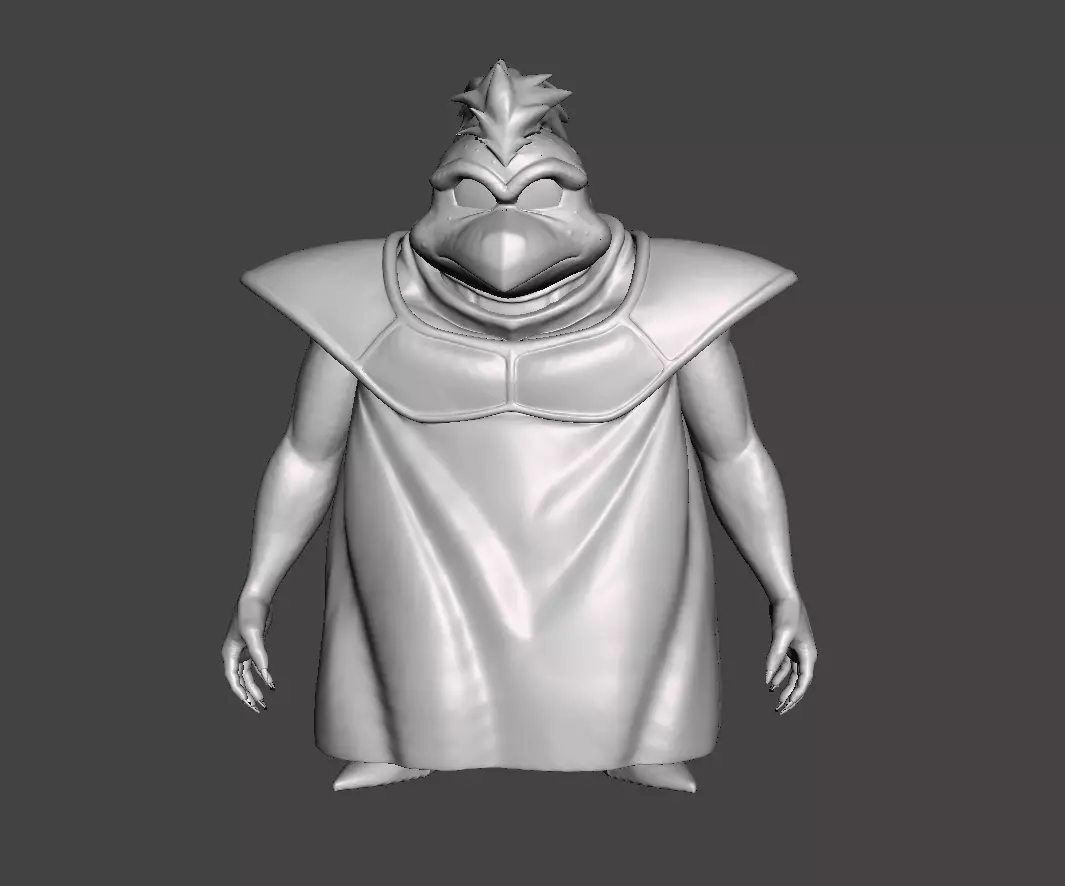 Malaka 3D Model character in dress 3D print model_0