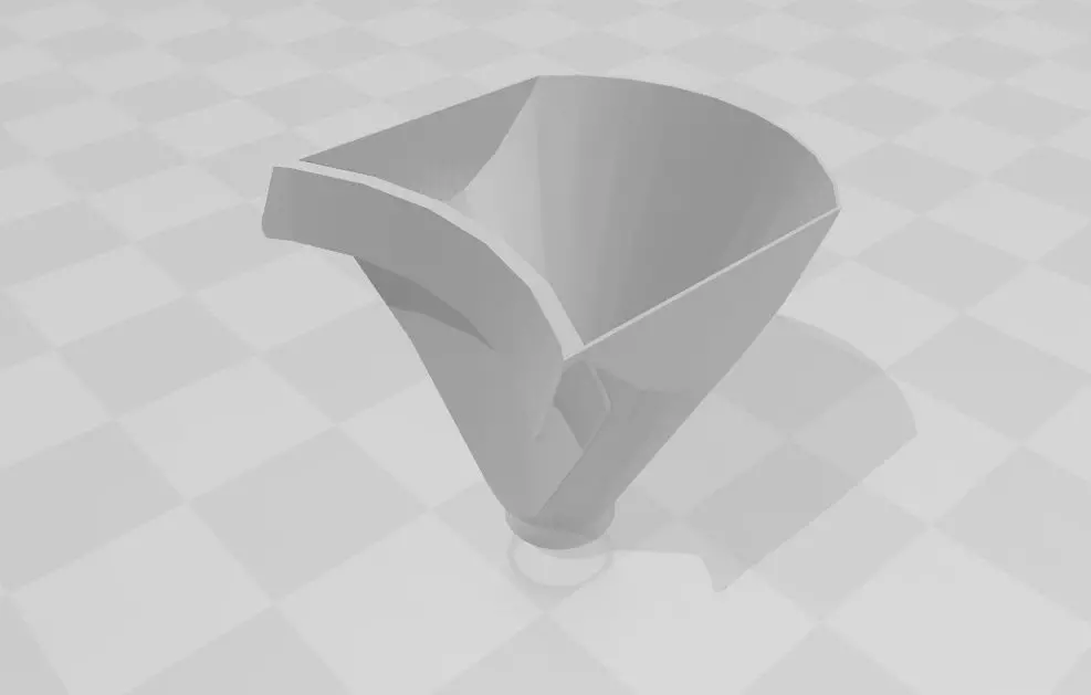 Urine Separator for Composting Toilet 3D print model