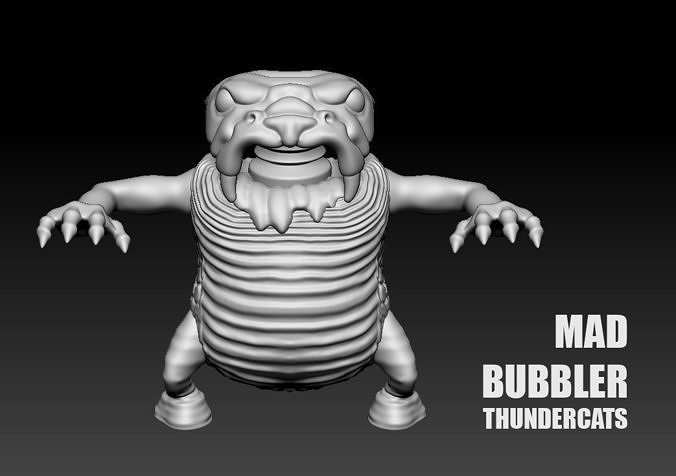 Mad Bubbler 3D print model