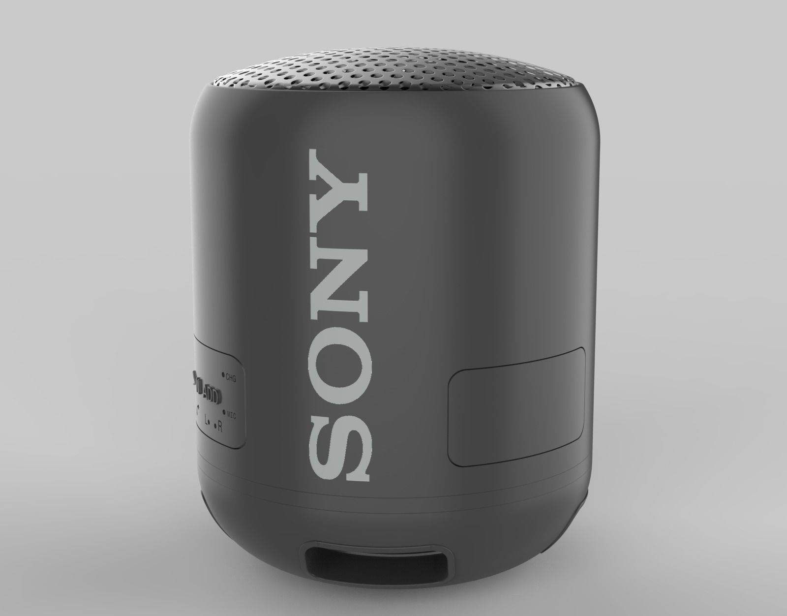 sony SRSXB12 portable speaker 3D model CGTrader