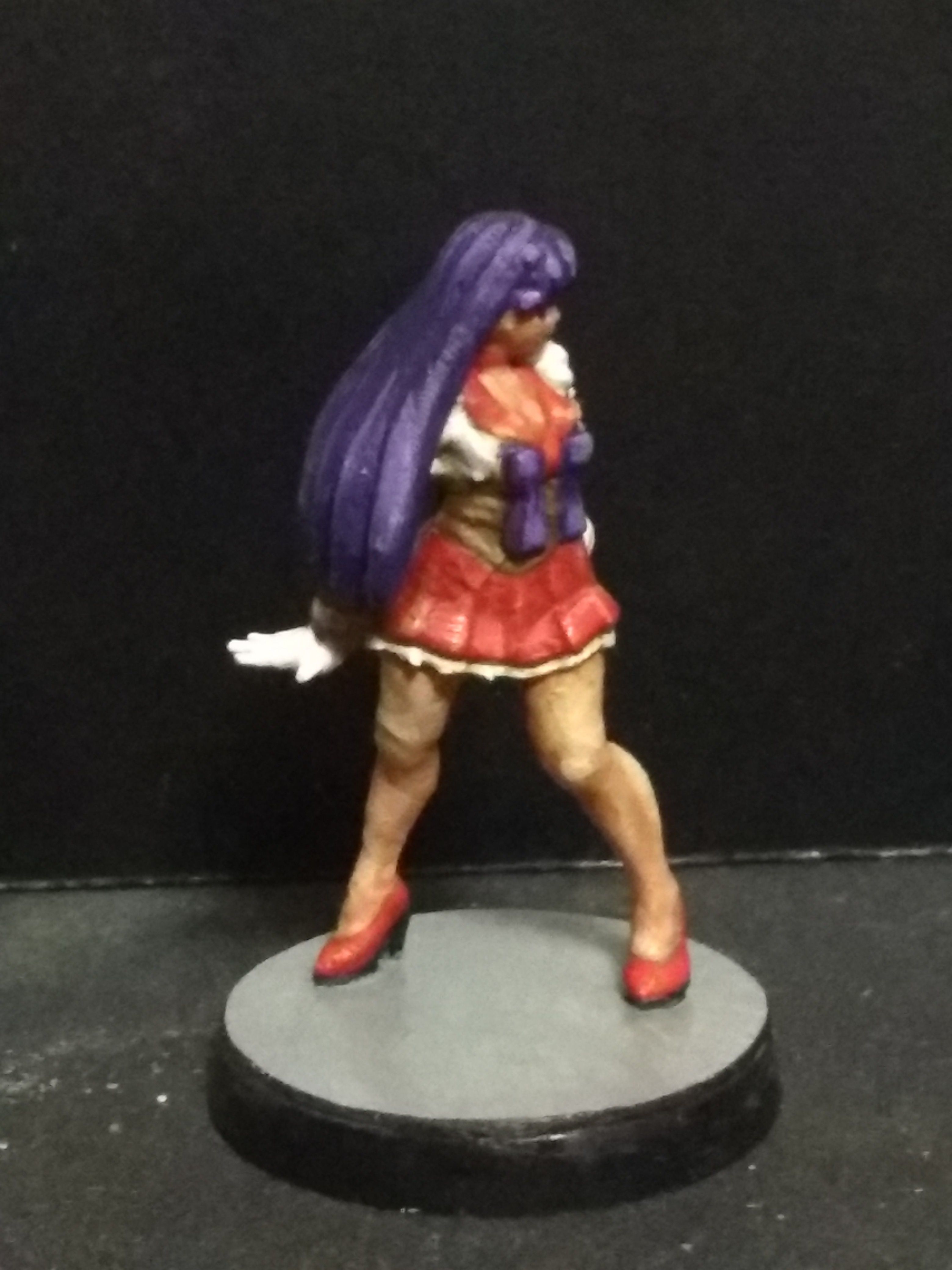 Sailor Mars Rei Hino 3D Print Miniature 3D print model_2