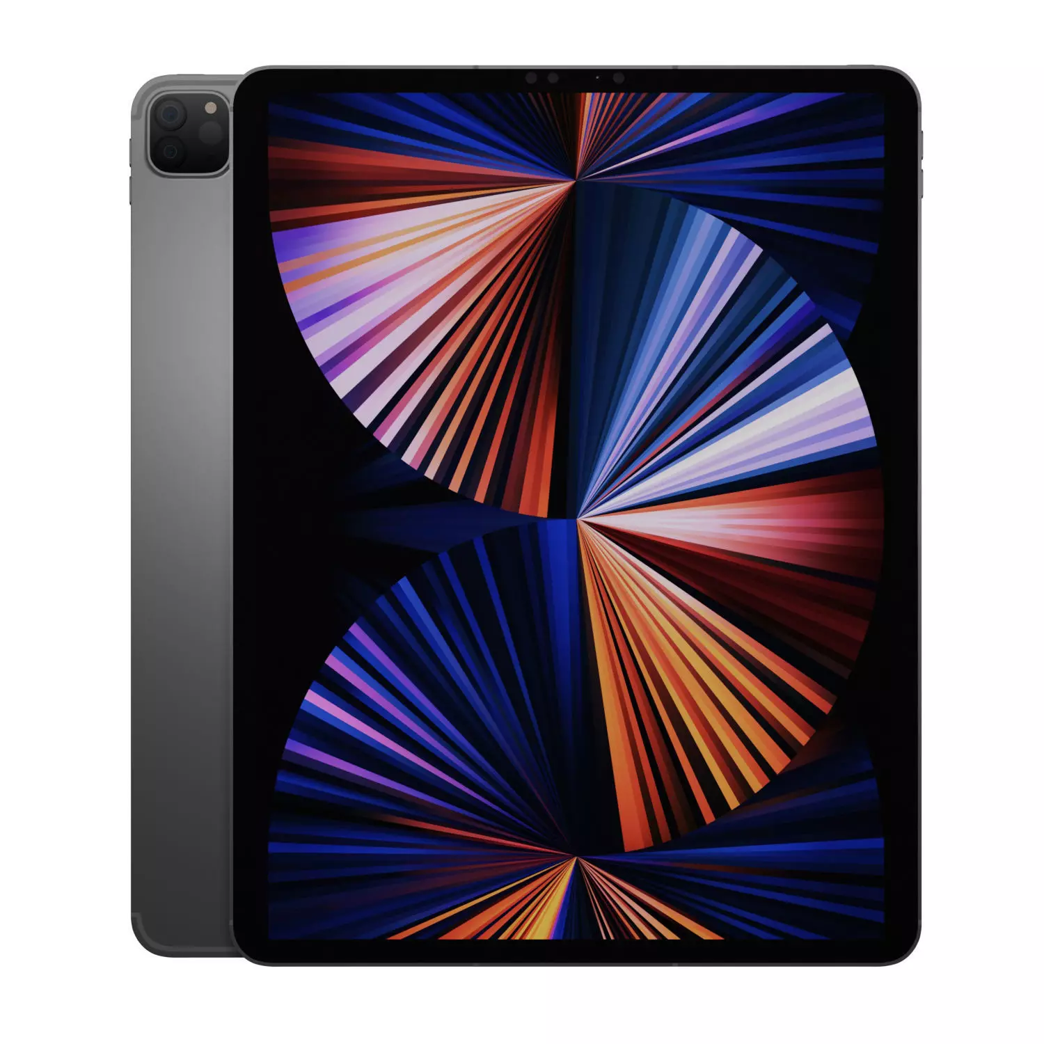 Apple iPad Pro 12-9-inch Wifi Cellular 2021 Silver 3D model_0