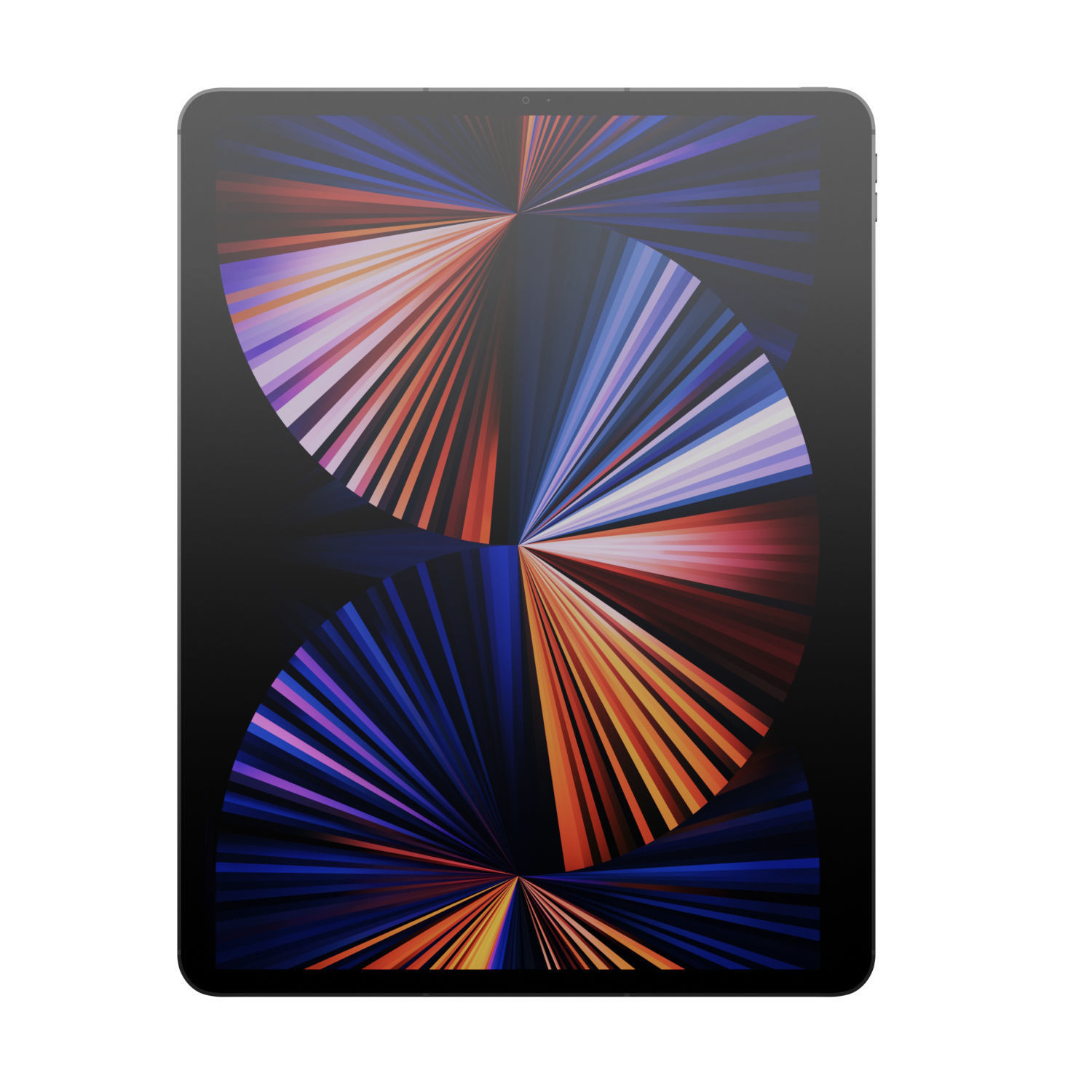 Apple iPad Pro 12-9-inch Wifi Cellular 2021 Silver 3D model_3