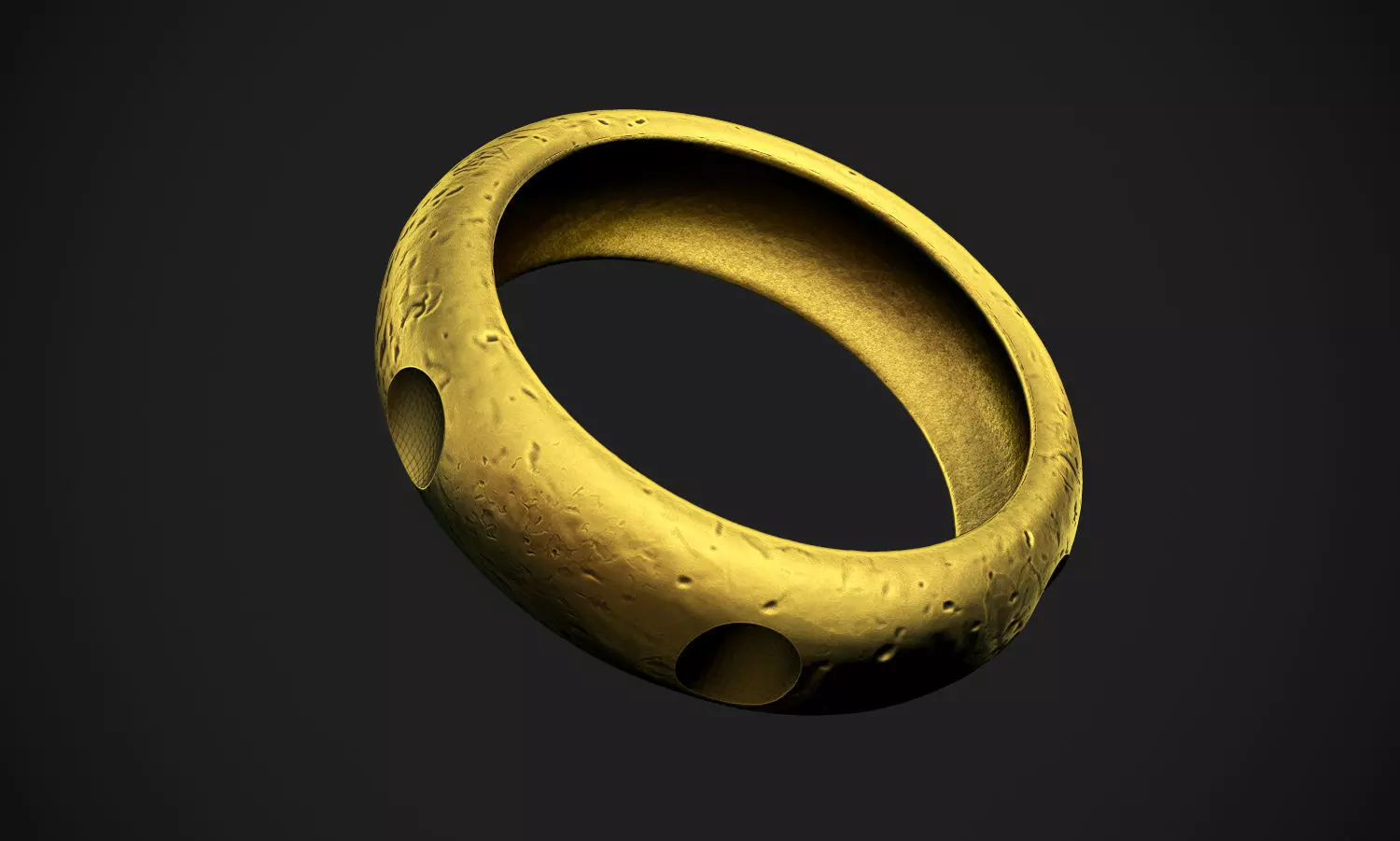 Blank Rough Ring Free 3D print model