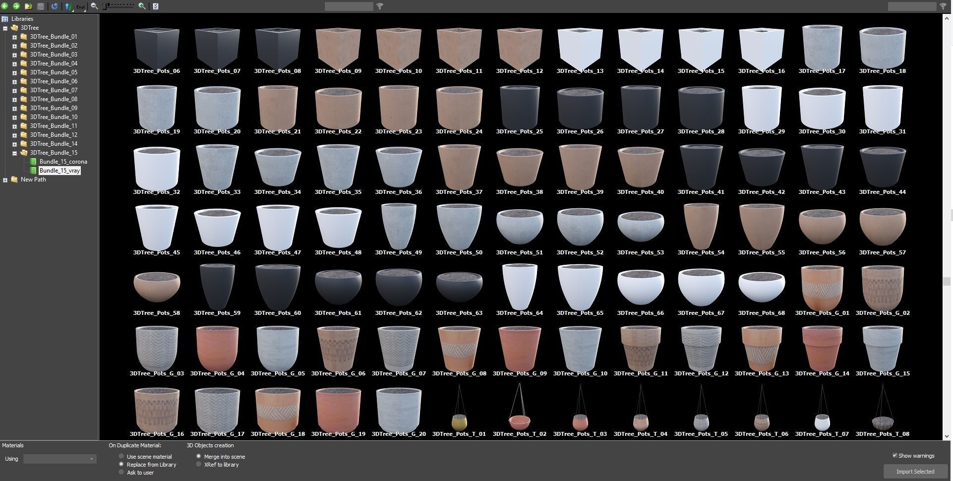 Bundle-15-Interior Plants 3D model_49