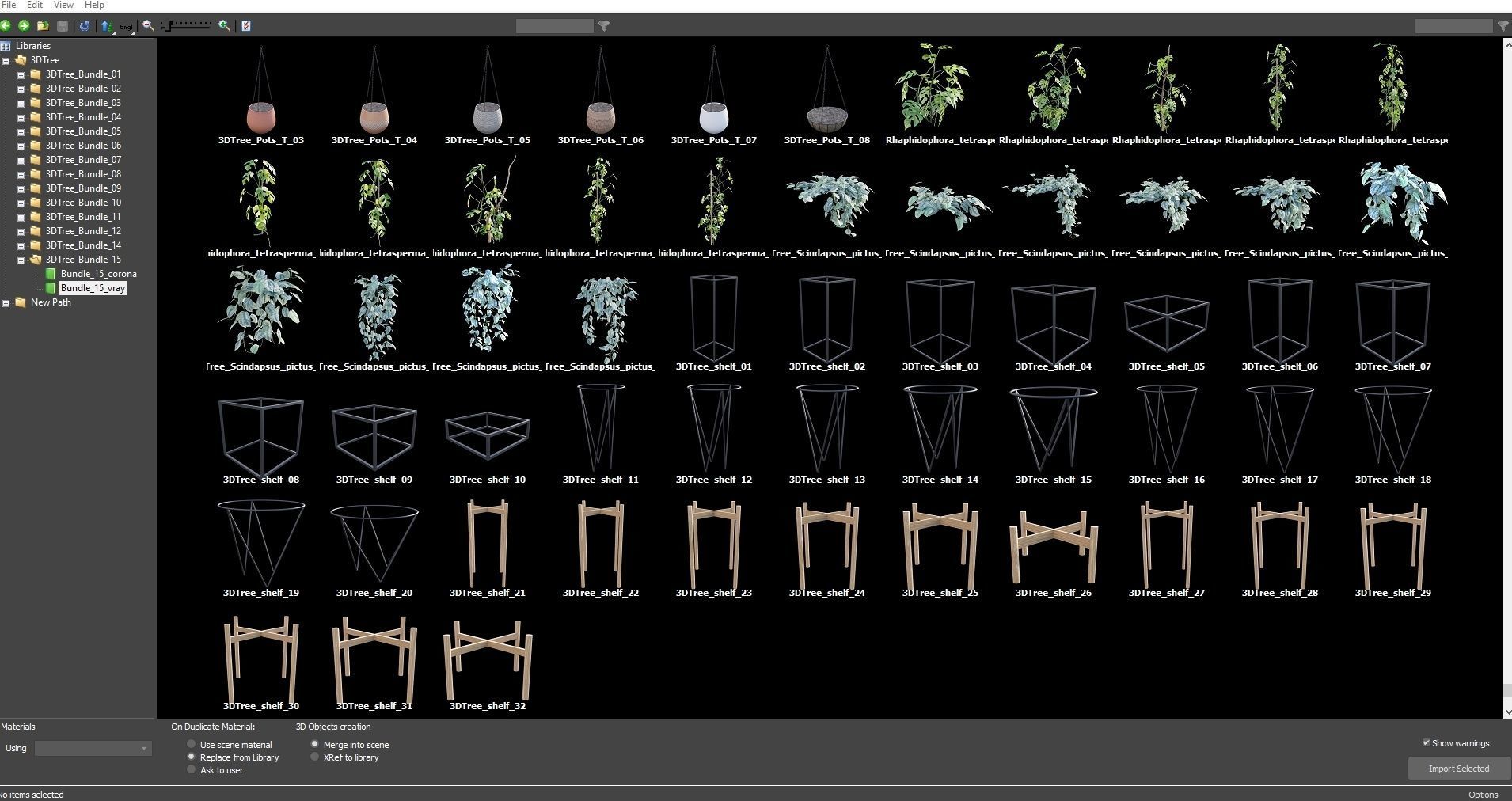 Bundle-15-Interior Plants 3D model_50