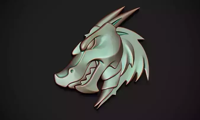 Dragon Relief Free 3D print model