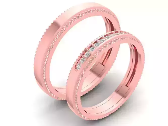 wedding ring 801 3D print model