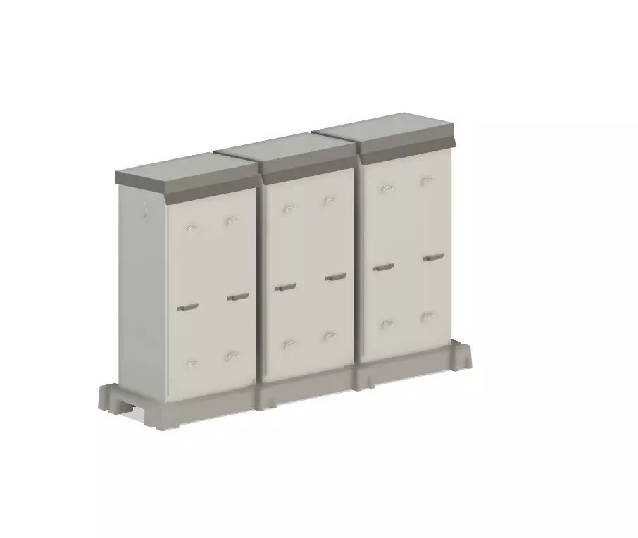 Model Railway Lineside Cabinets Modern 2 3D print model_0