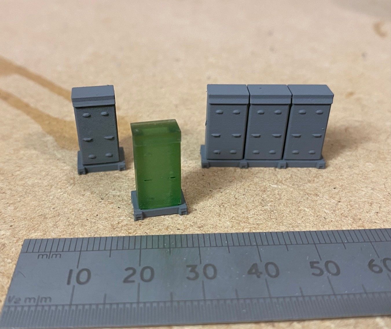 Model Railway Lineside Cabinets Modern 2 3D print model_1