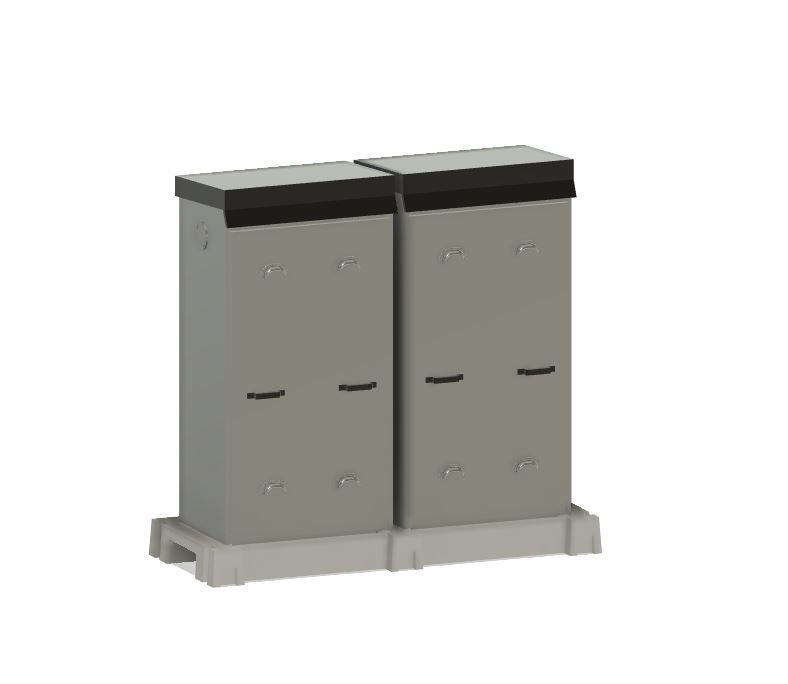 Model Railway Lineside Cabinets Modern 2 3D print model_3