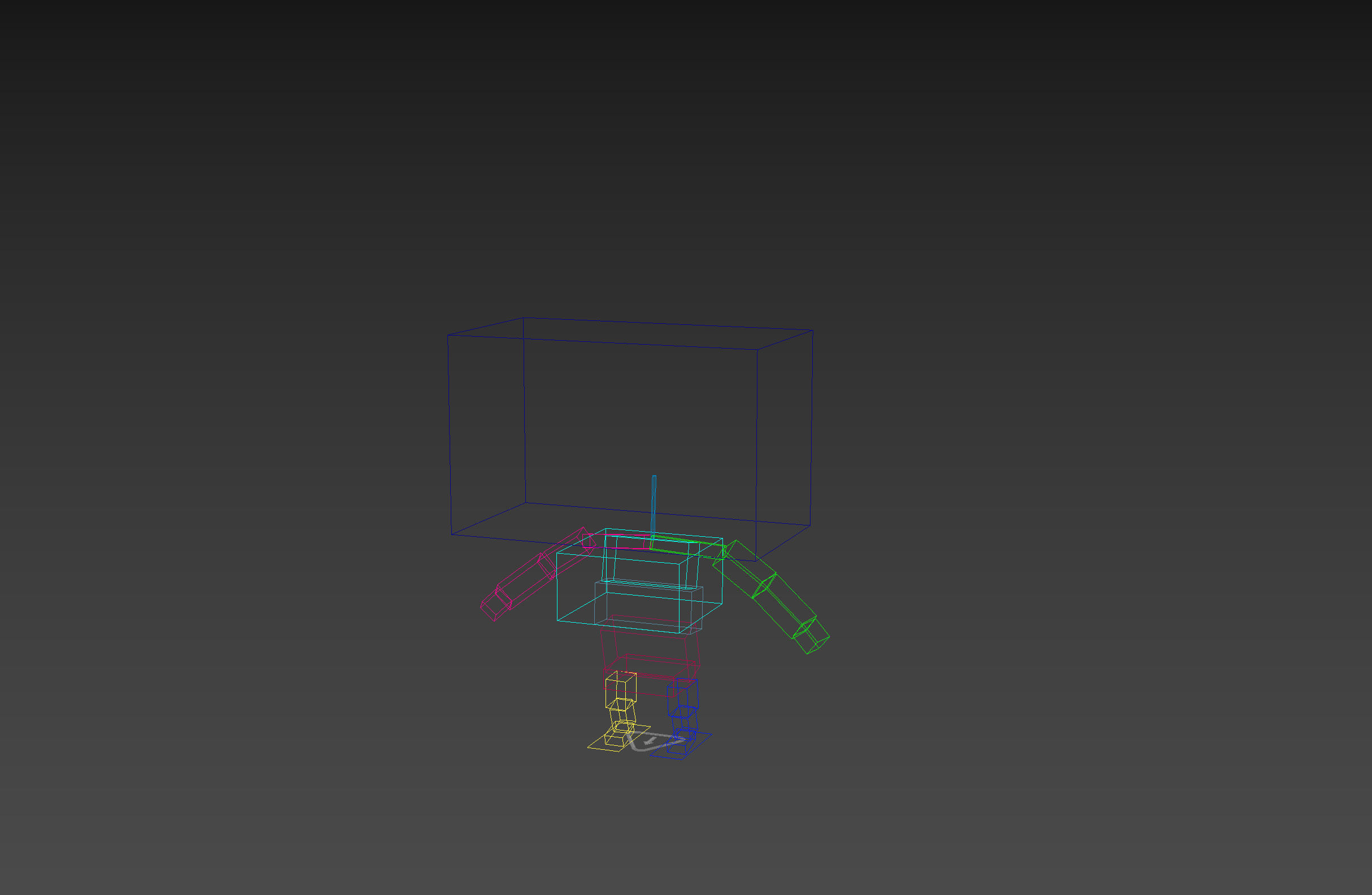 Character128 Rigged Tiger 3D model_12