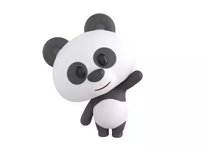 Character129 Rigged Panda