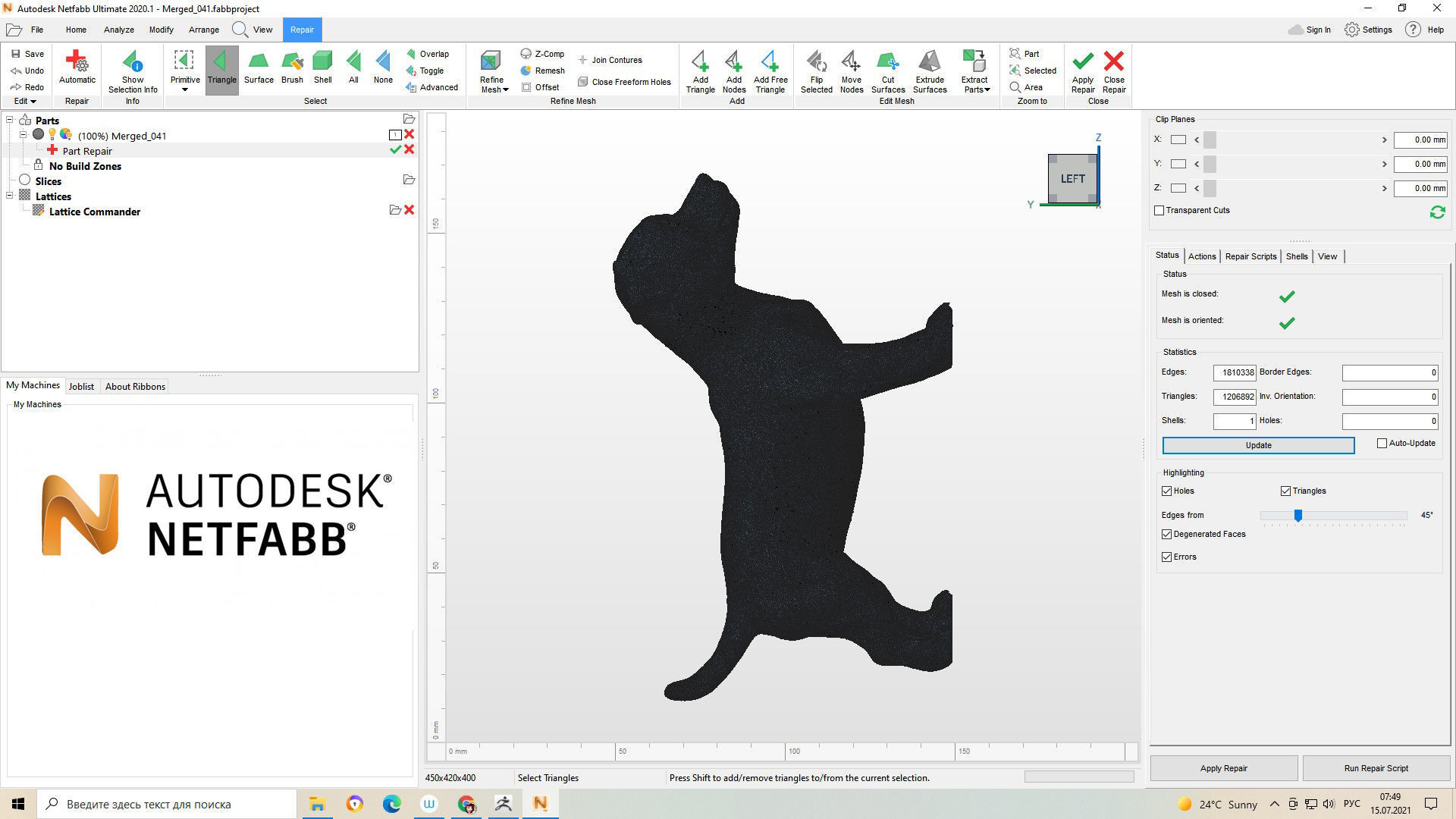 Jack russell puppy 3D print model_8