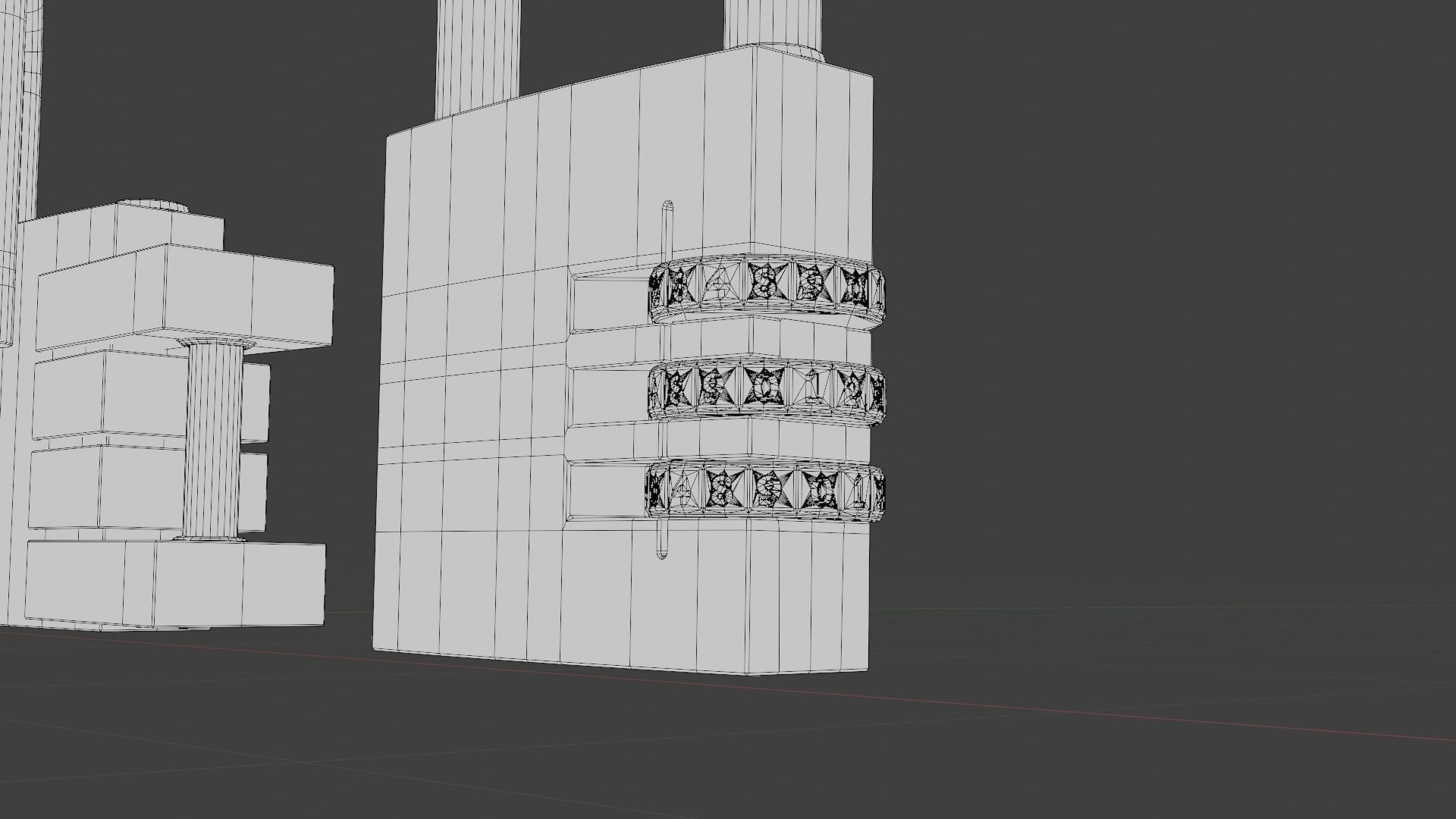 well modeled padlocks 3D model_16